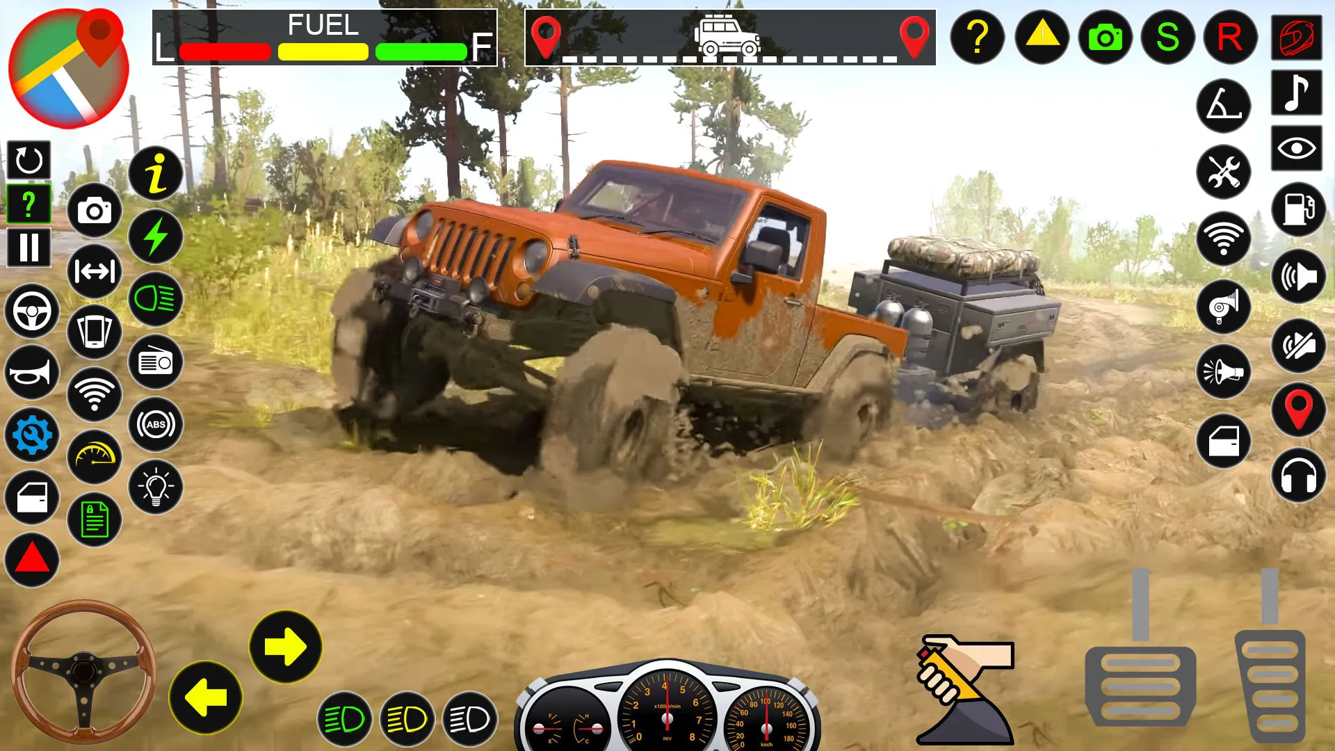 Offroad Jeep Simulator 4x4 Gam | Indus Appstore | Screenshot