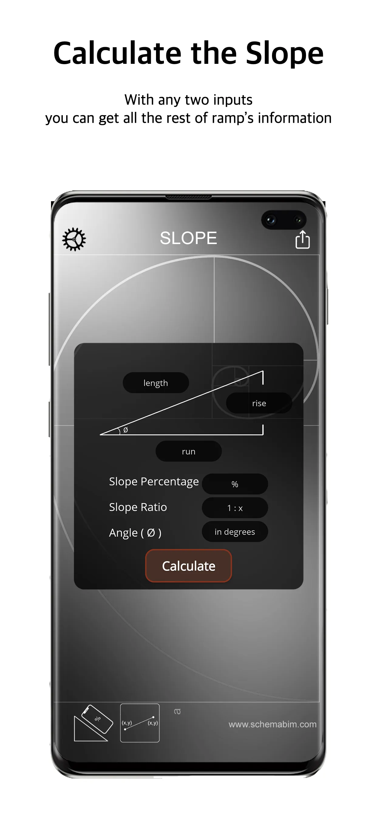 Slope Calculation Tool | Indus Appstore | Screenshot