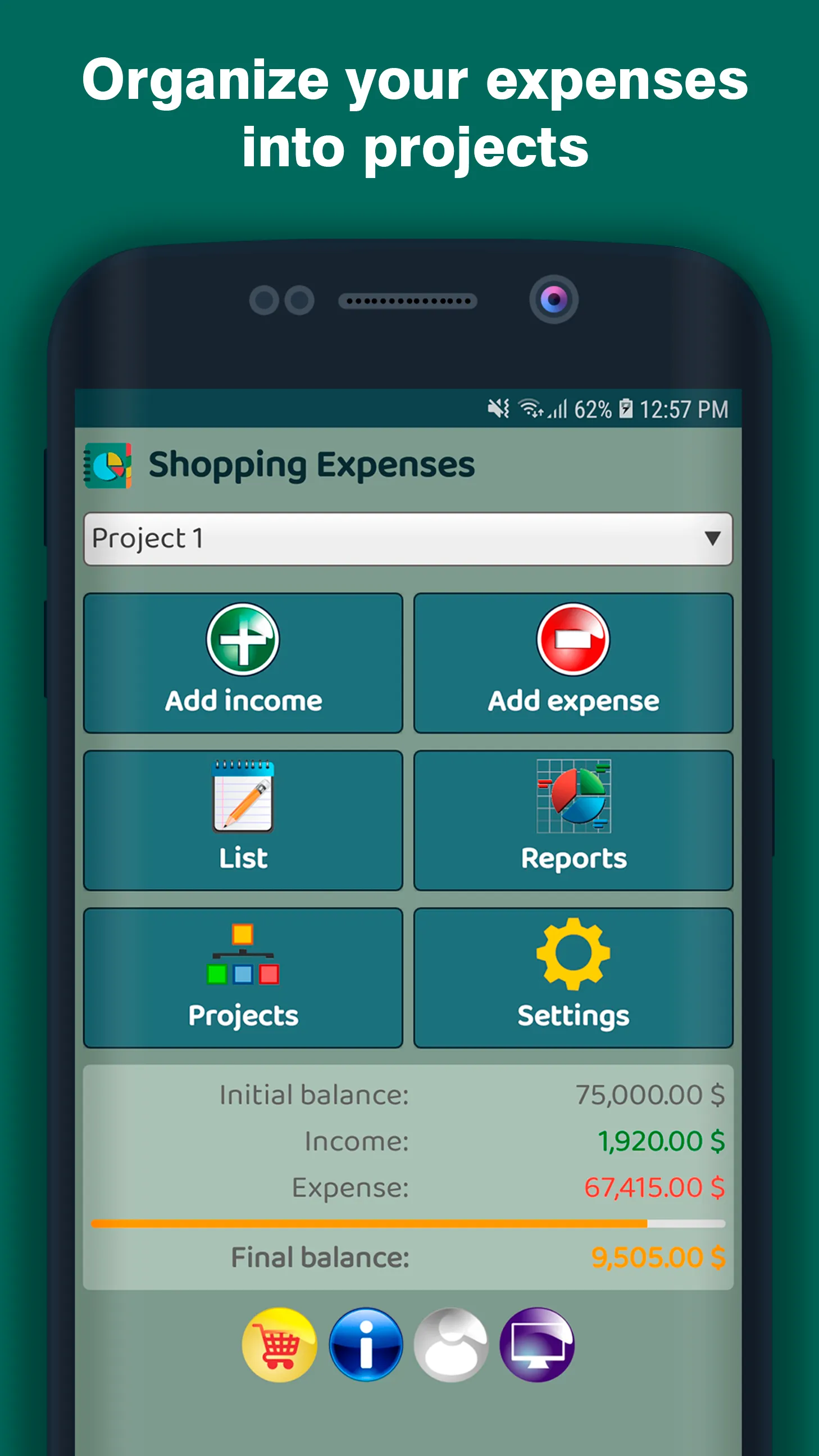 Shopping Expenses | Indus Appstore | Screenshot