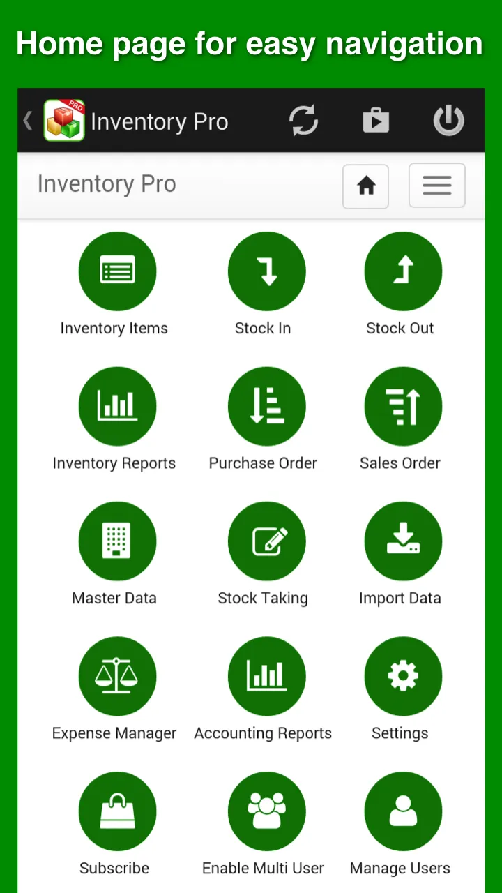 Inventory, expense tracking an | Indus Appstore | Screenshot