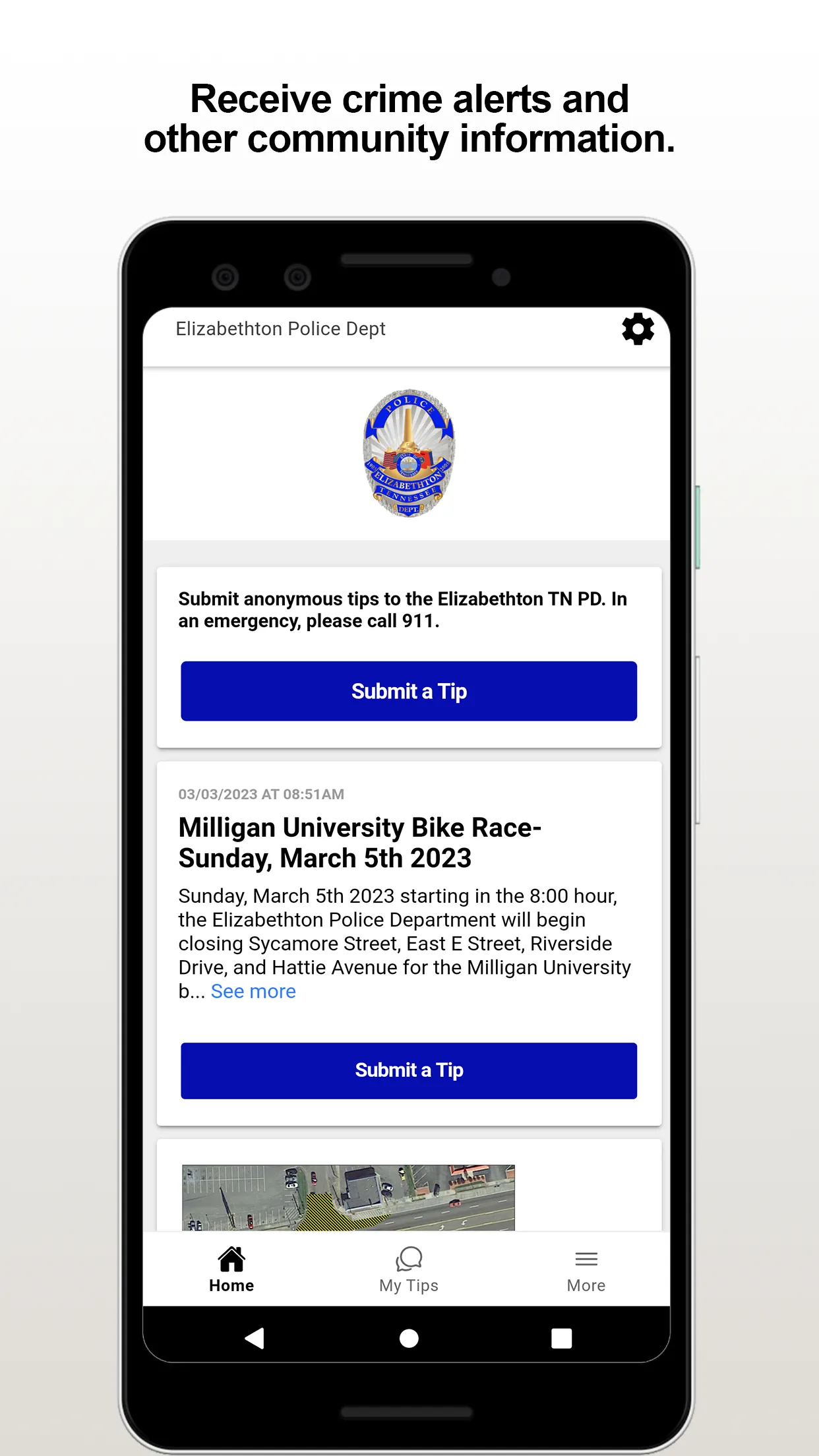 Elizabethton PD | Indus Appstore | Screenshot