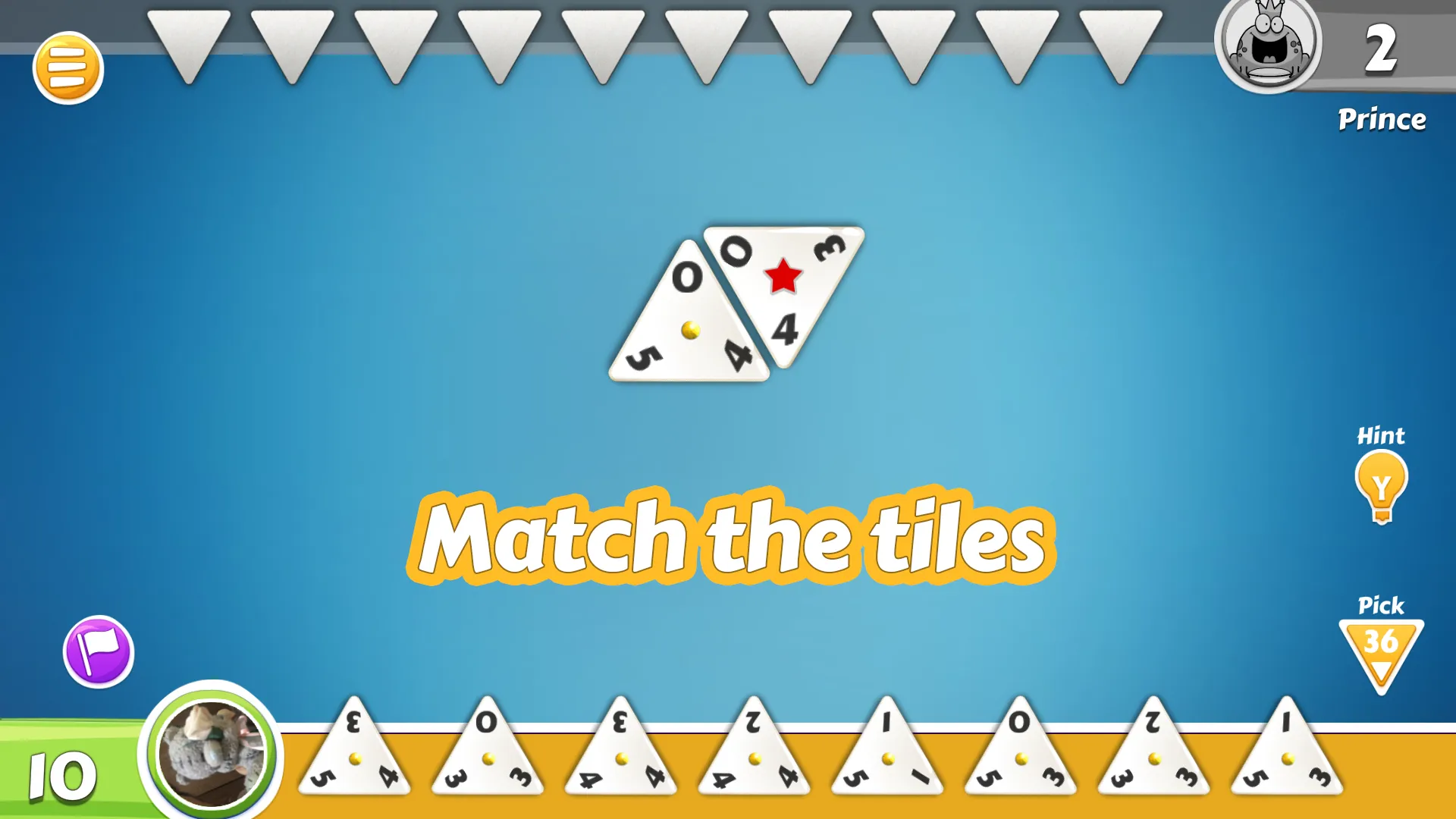 Triominos, Triangular Dominoes | Indus Appstore | Screenshot