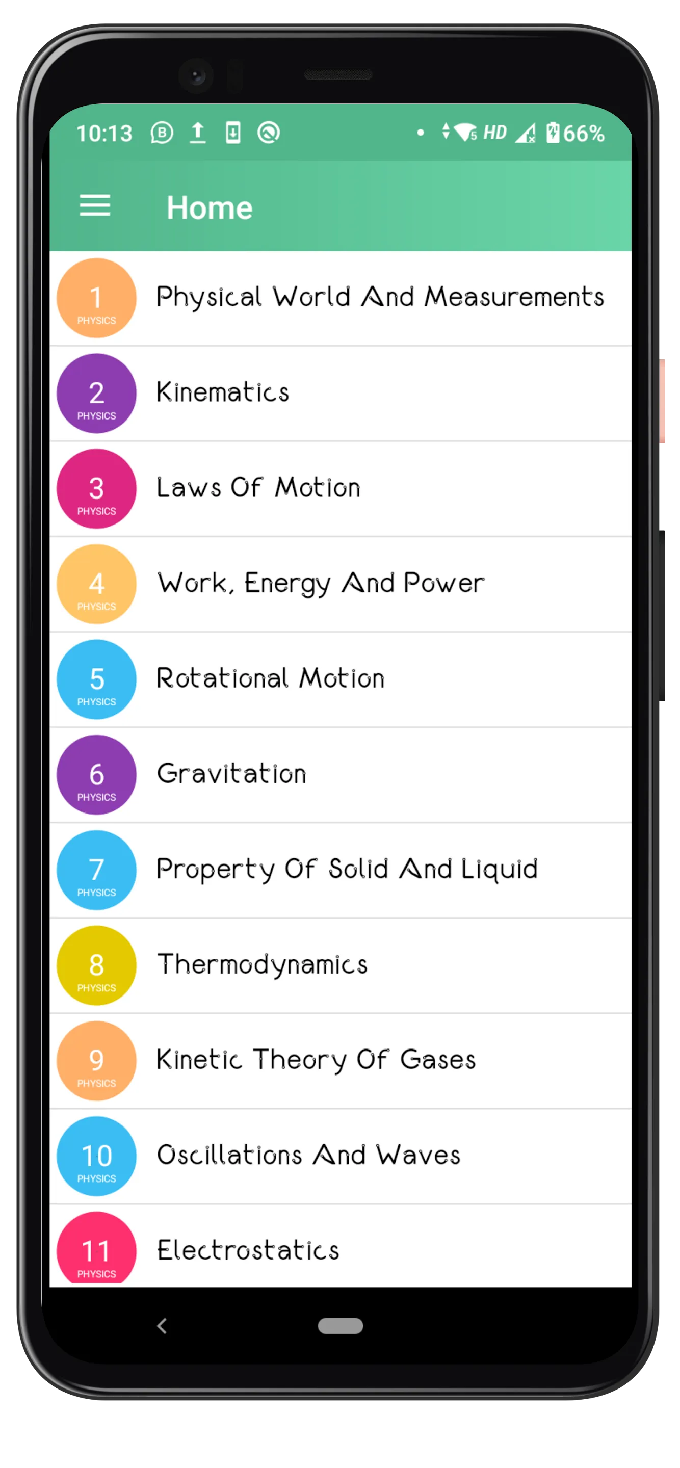 PHYSICS QUESTION BANK | Indus Appstore | Screenshot