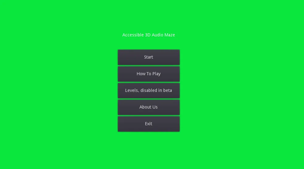 Accessible 3D Audio Maze Game | Indus Appstore | Screenshot