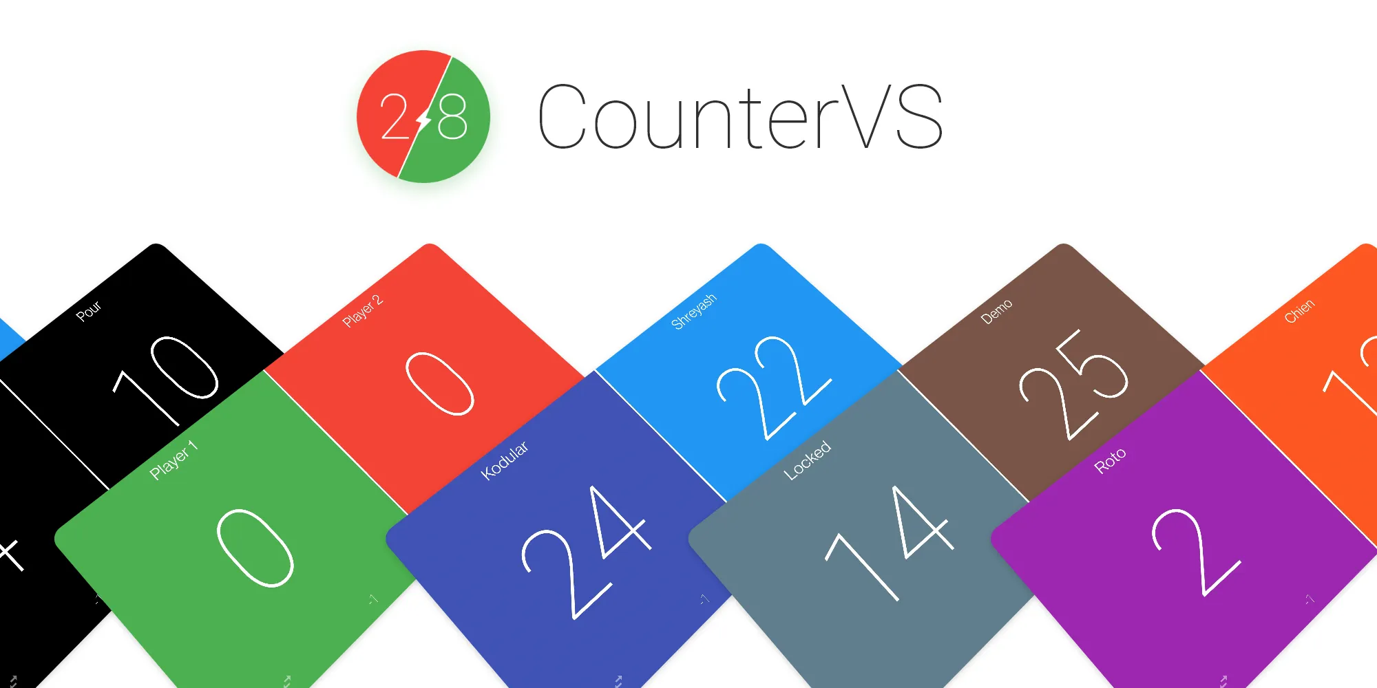 CounterVS 2 players scoreboard | Indus Appstore | Screenshot