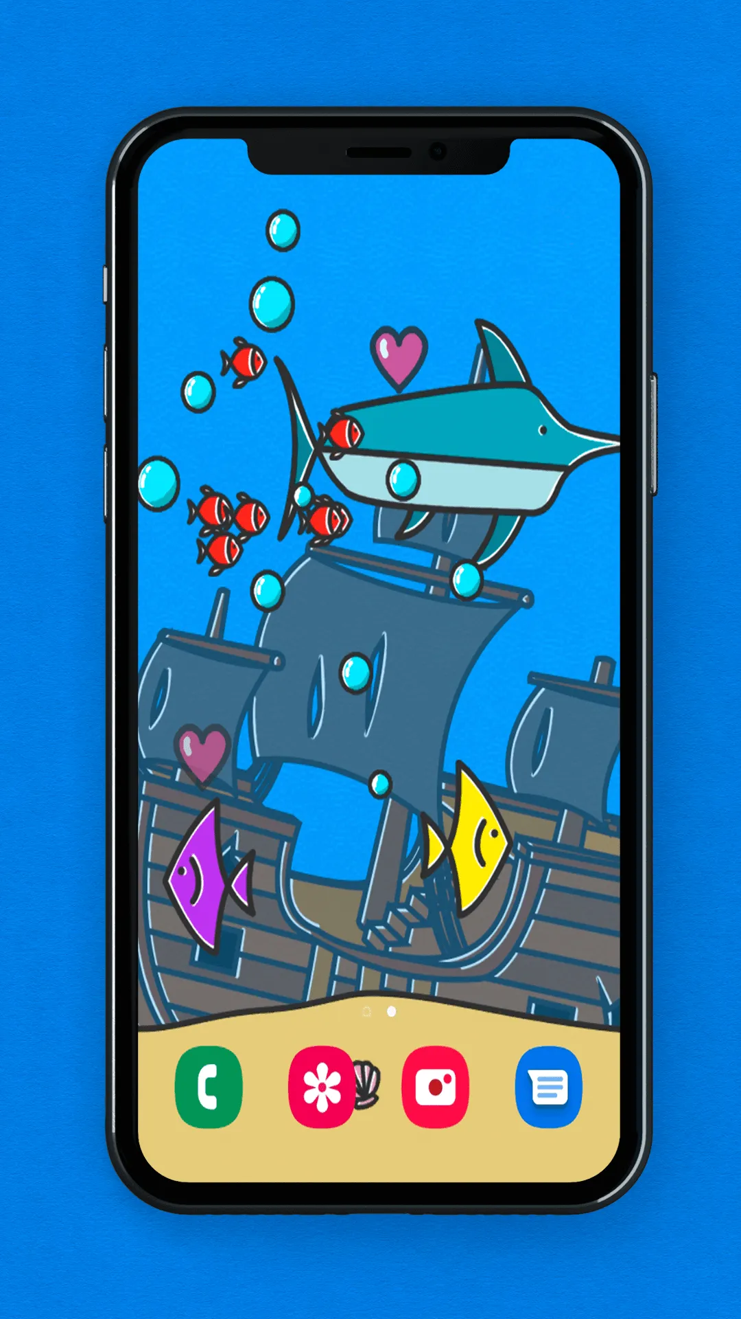 Aquarium Live Wallpaper | Indus Appstore | Screenshot