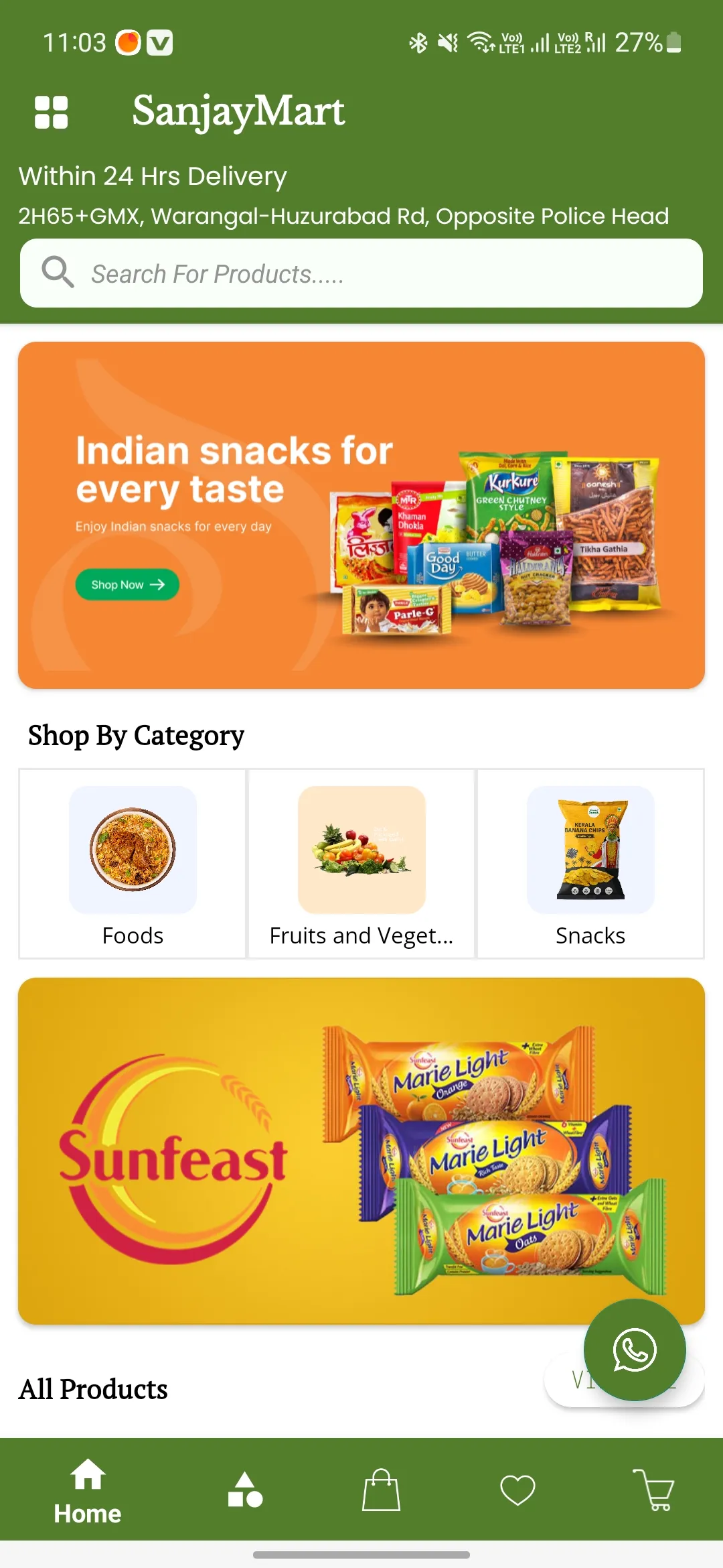 Sanjay Mart App | Indus Appstore | Screenshot