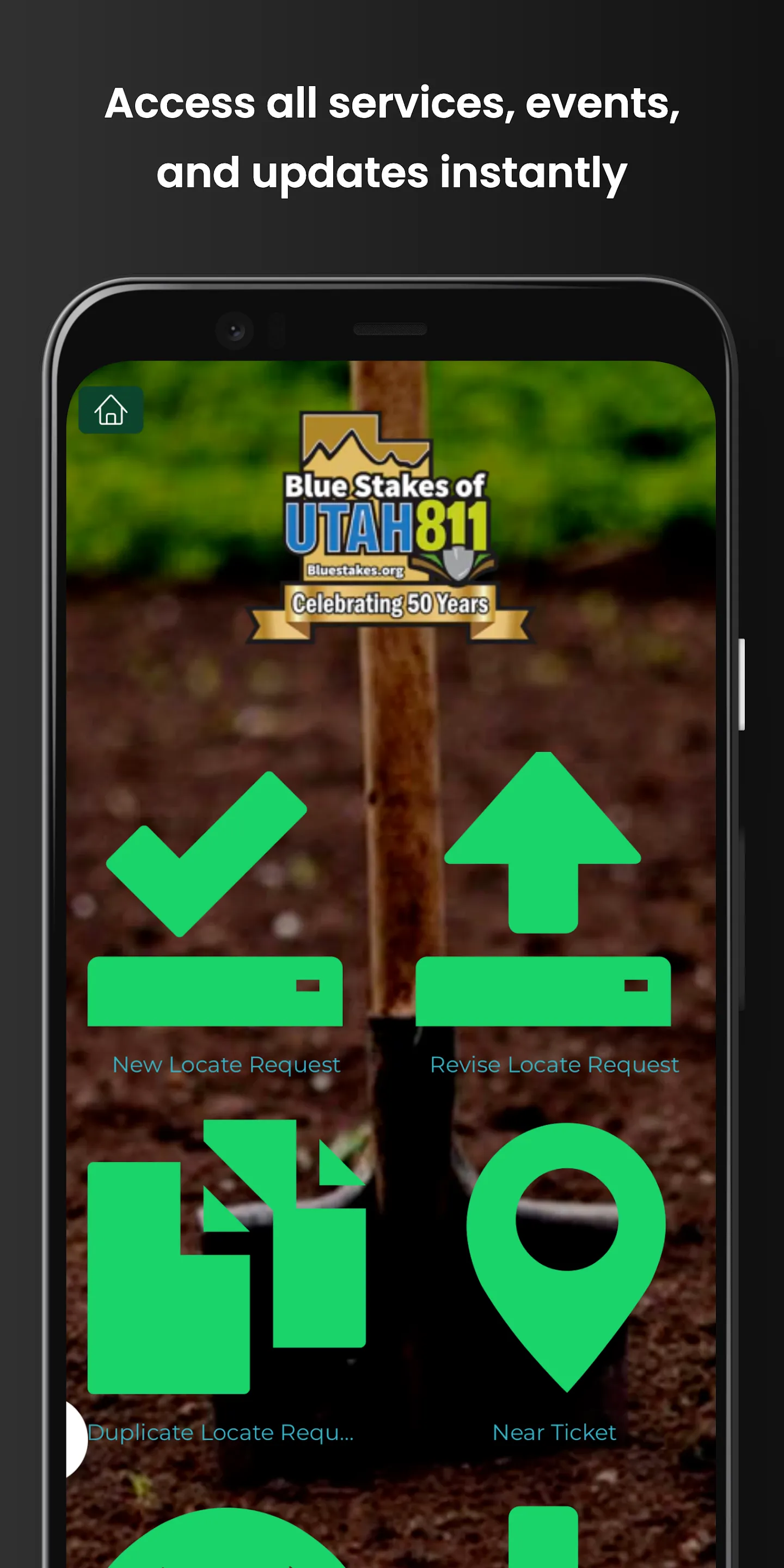 Blue Stakes of Utah 811 | Indus Appstore | Screenshot