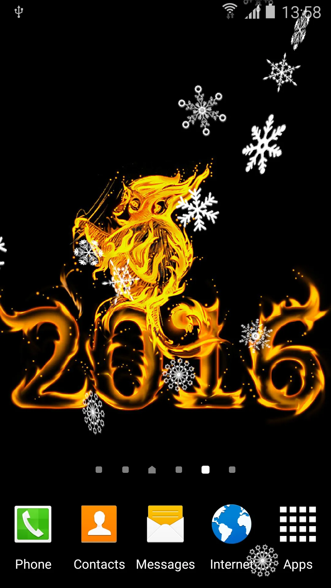 New Year Live Wallpaper | Indus Appstore | Screenshot