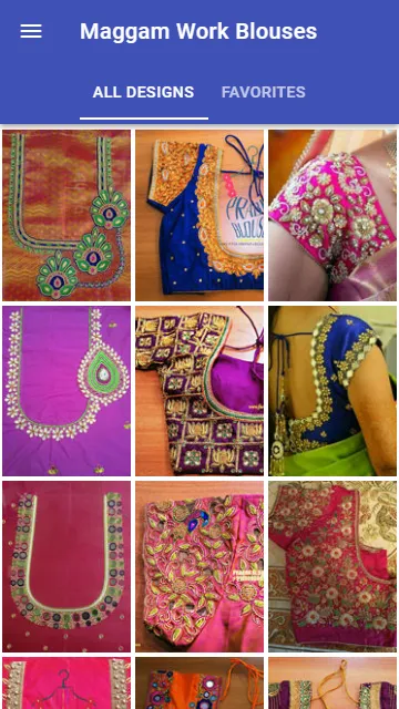 Maggam Work Blouse Designs | Indus Appstore | Screenshot