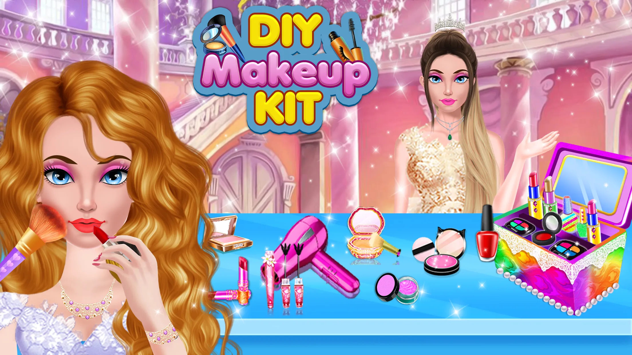 DIY Makeup kit- Makeover Games | Indus Appstore | Screenshot