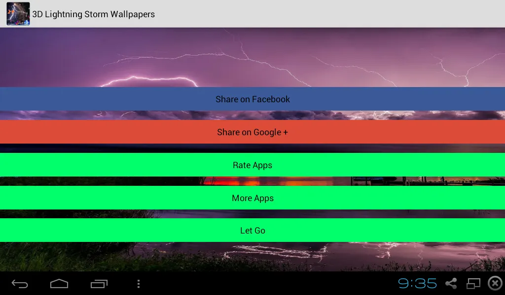 Lightning Live Wallpapers | Indus Appstore | Screenshot