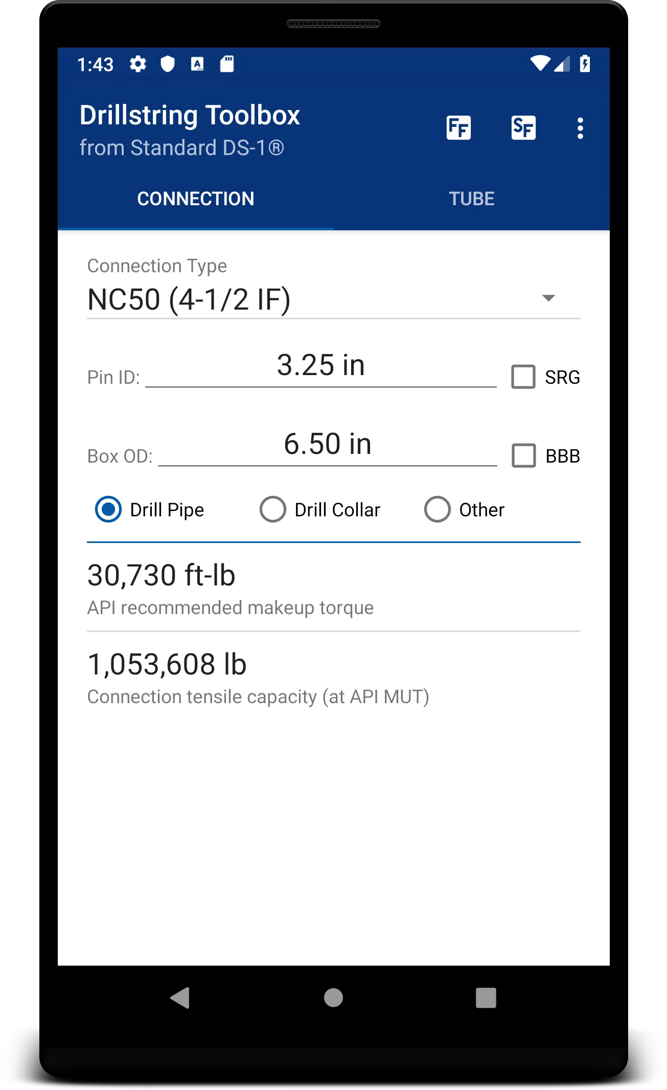 Drillstring Toolbox | Indus Appstore | Screenshot