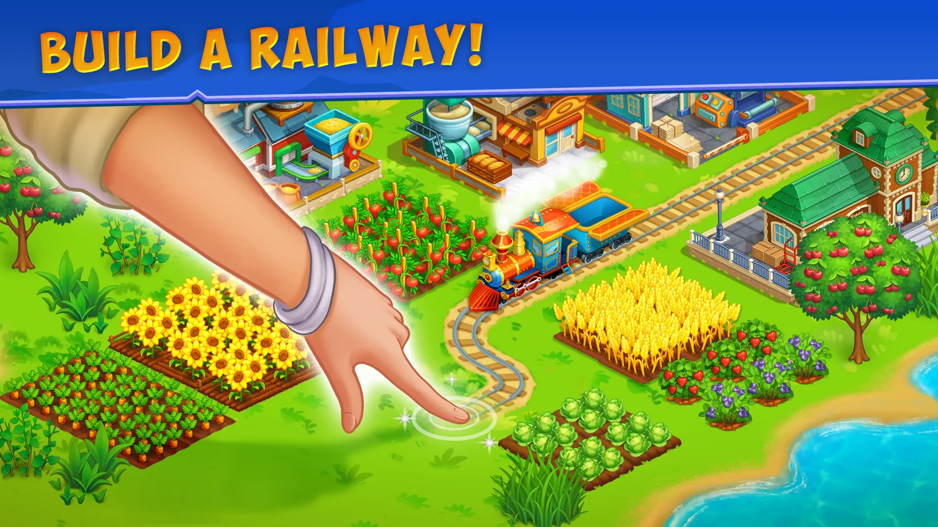 Cartoon city 2 farm town story | Indus Appstore | Screenshot