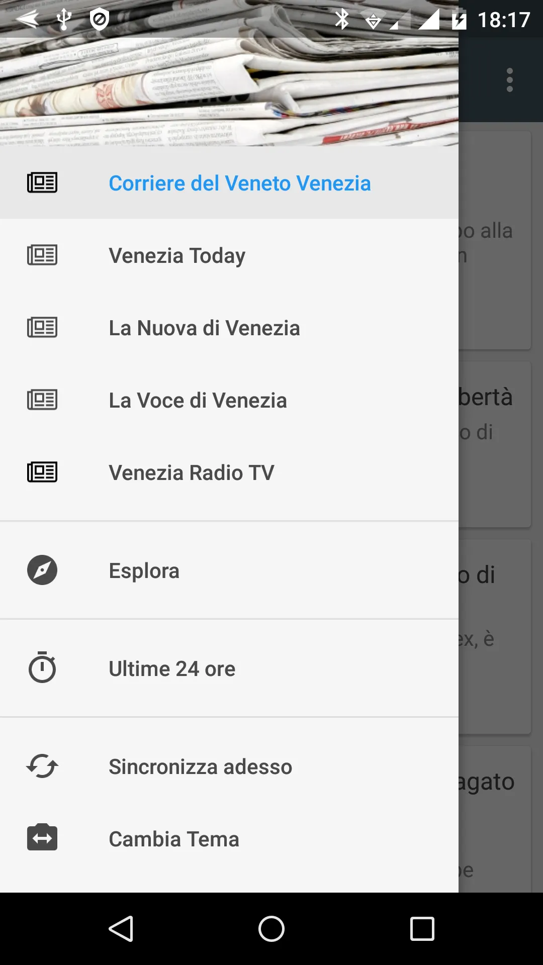 Venezia notizie locali | Indus Appstore | Screenshot