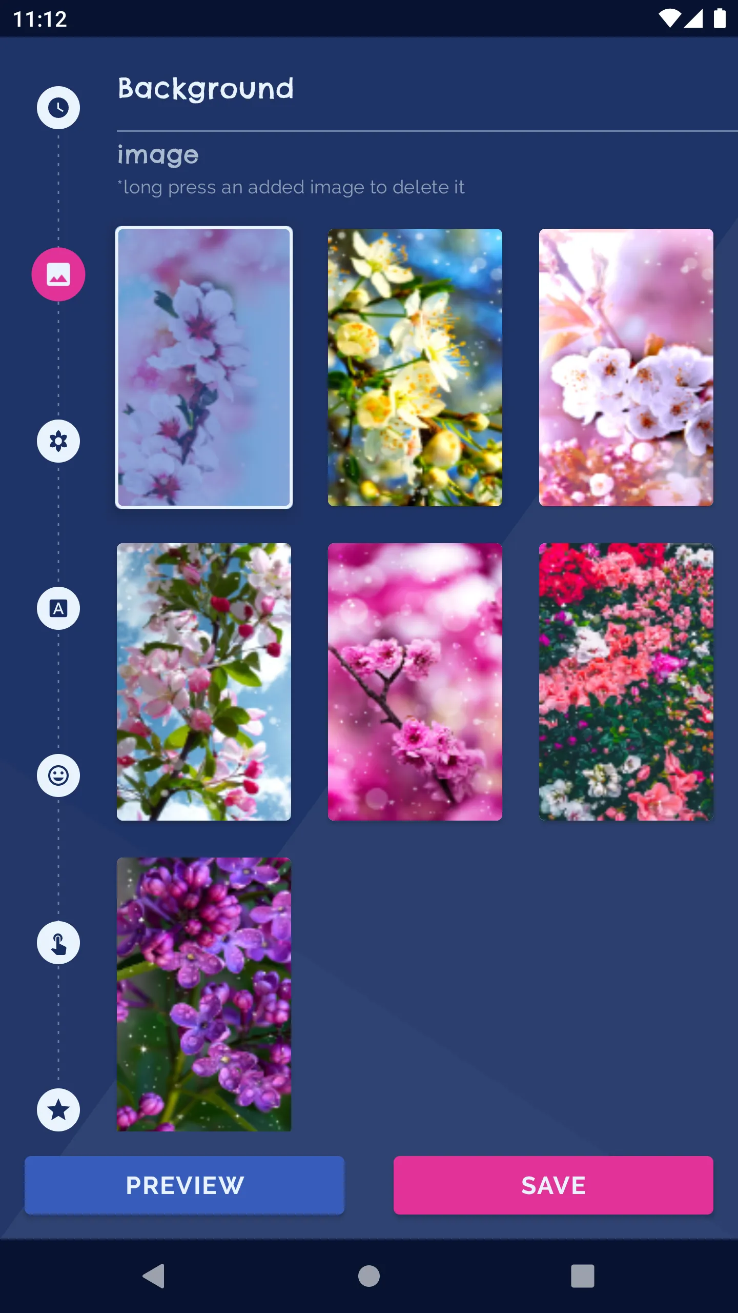 Flower Clocks Wallpapers | Indus Appstore | Screenshot