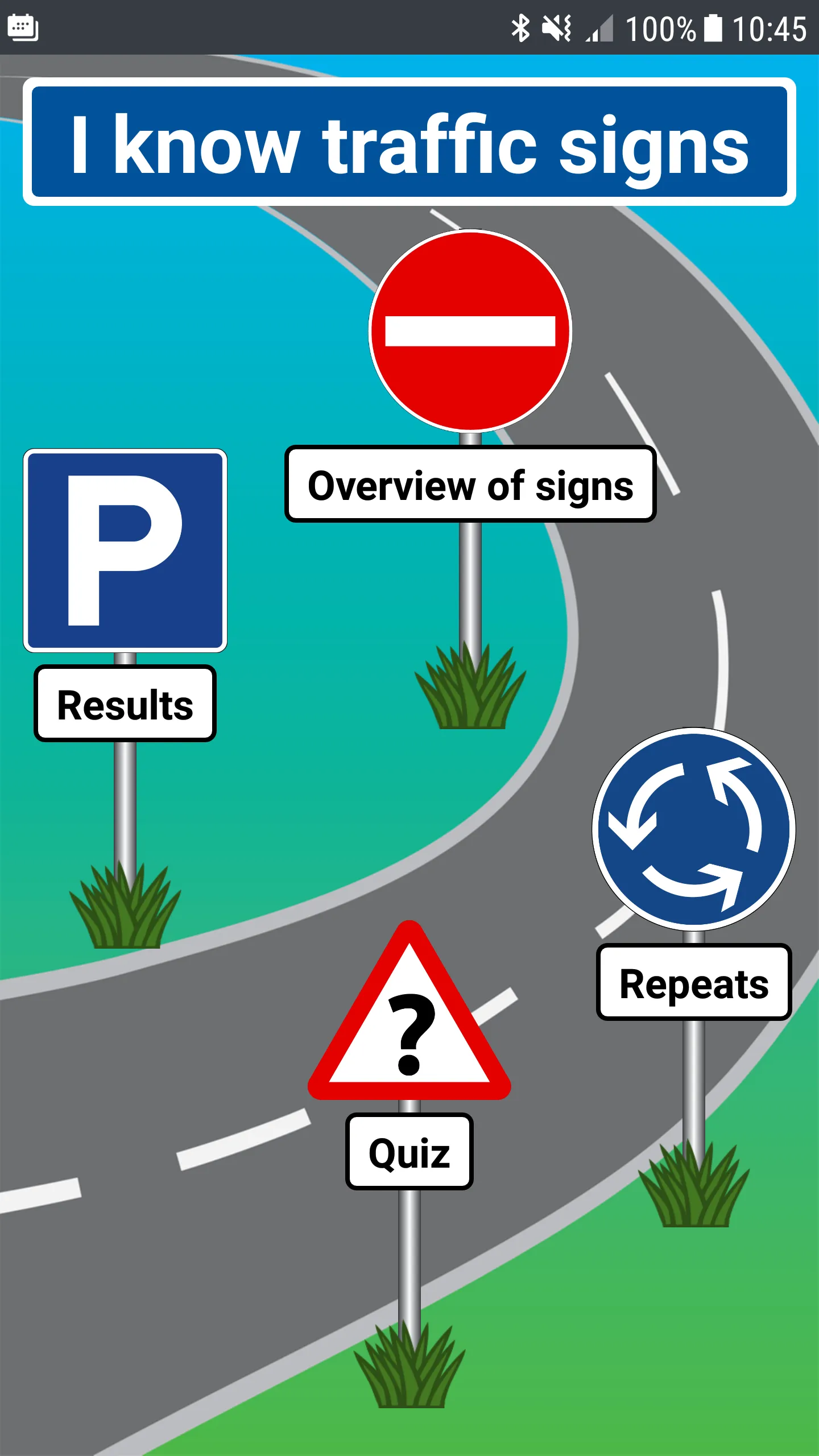 I know traffic signs | Indus Appstore | Screenshot