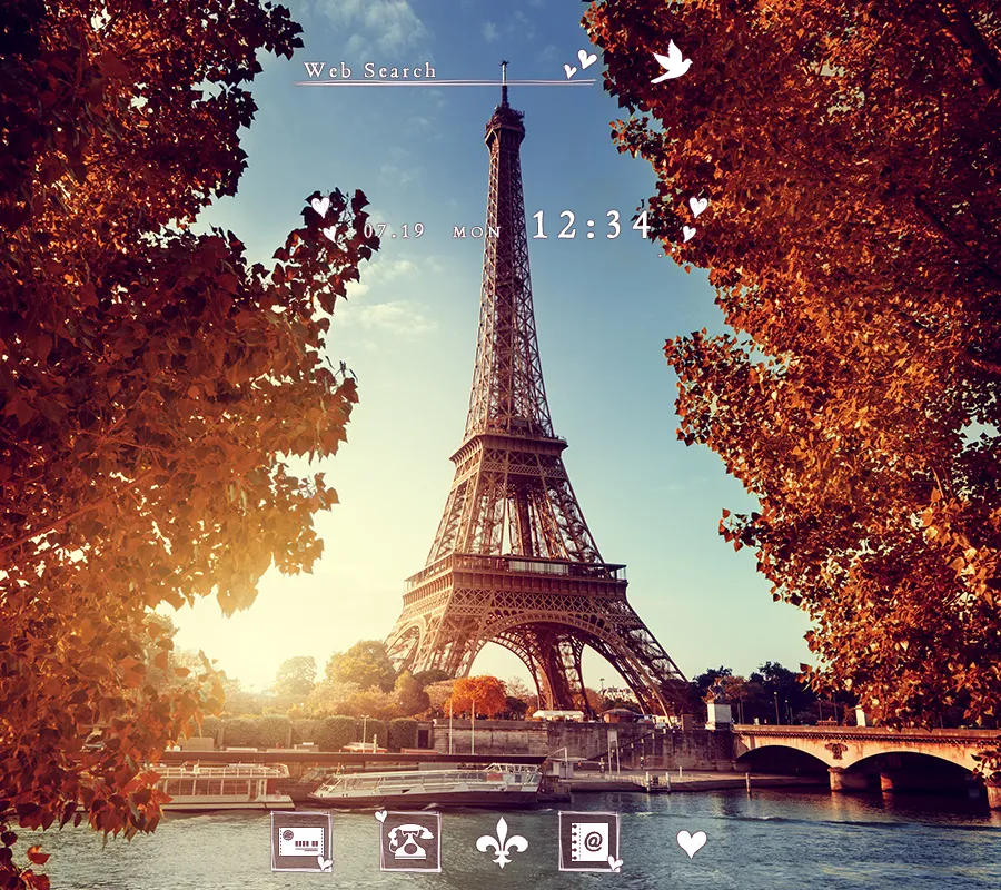 Paris in Autumn Theme | Indus Appstore | Screenshot