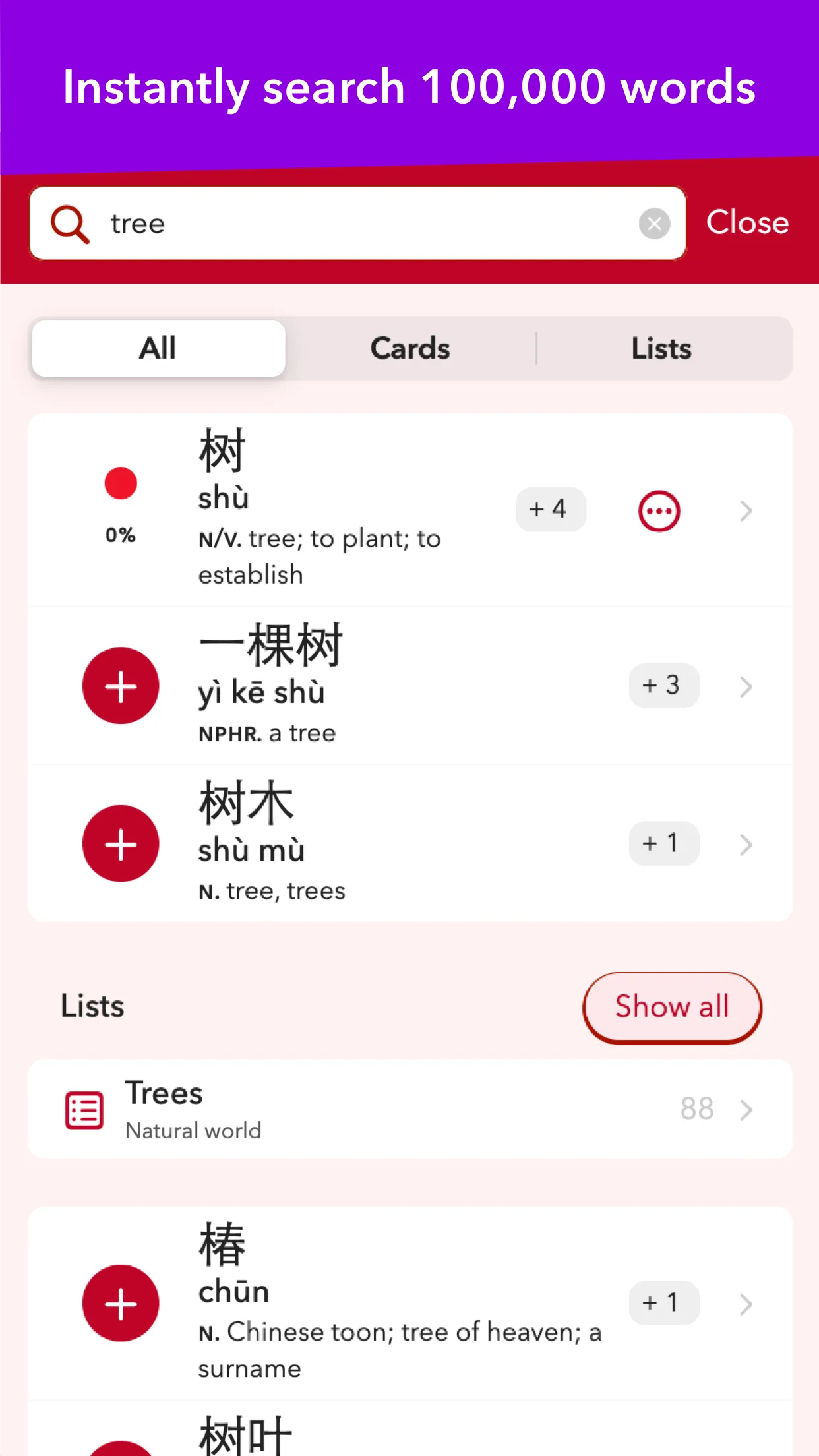 trainchinese Dictionary | Indus Appstore | Screenshot