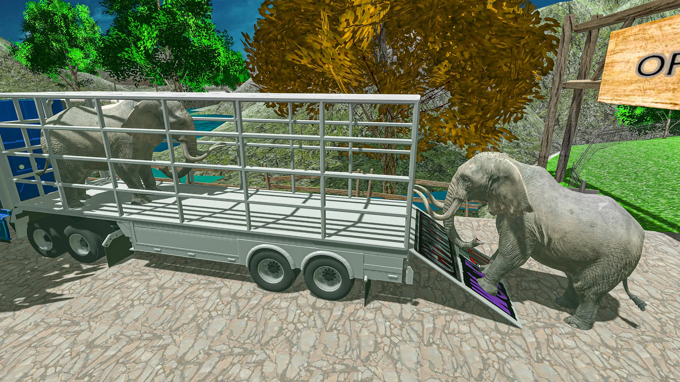 Wild Animal Truck Simulator | Indus Appstore | Screenshot