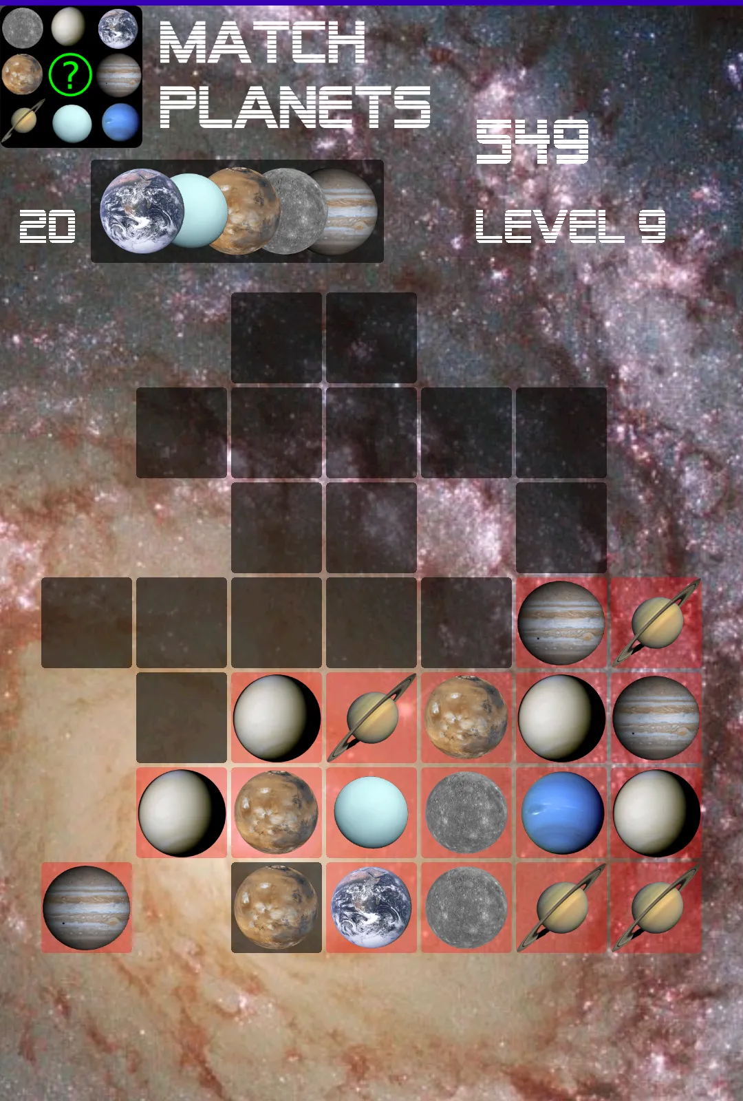 Match Planets | Indus Appstore | Screenshot