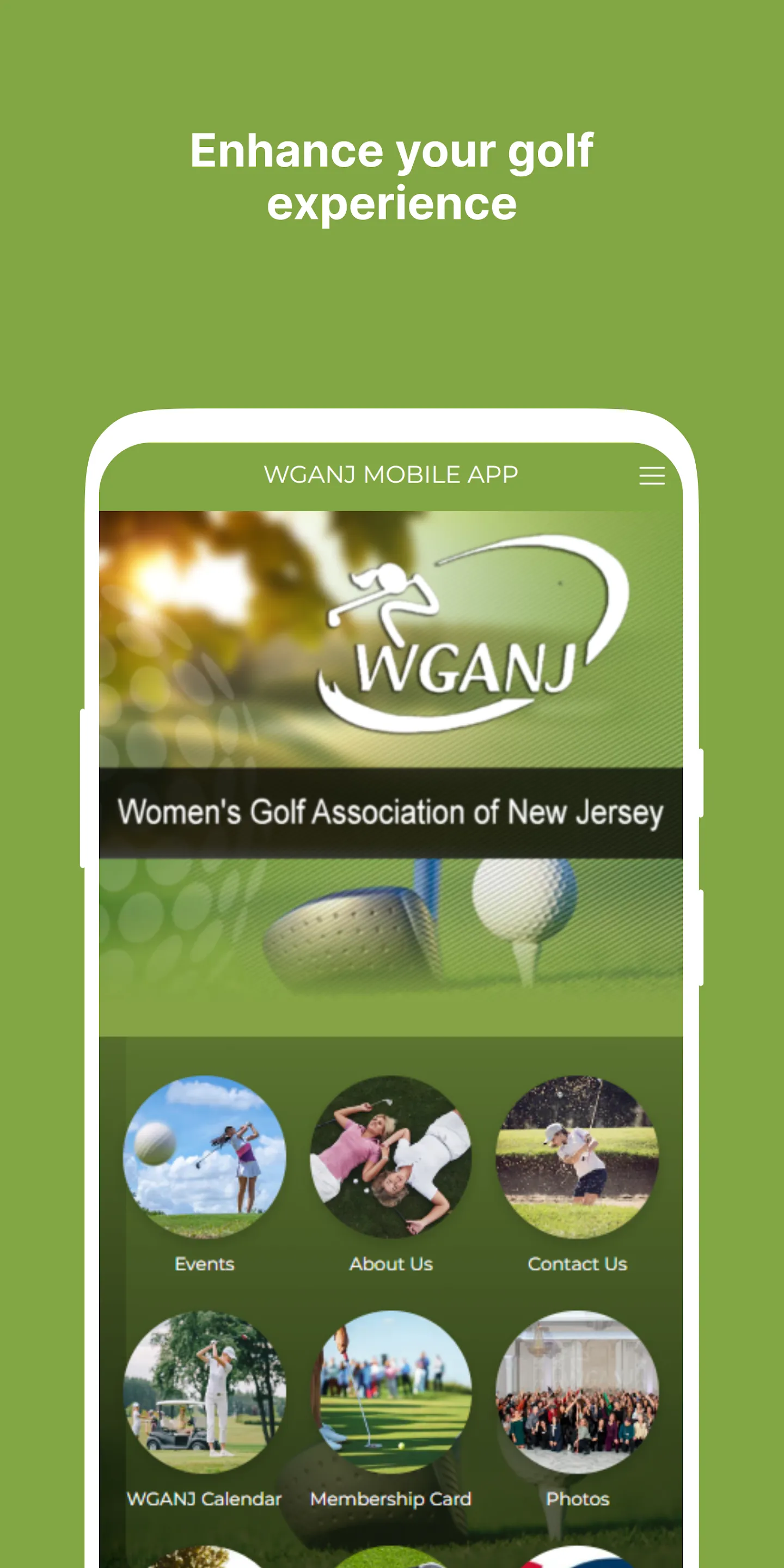 Womens Golf Association of NJ | Indus Appstore | Screenshot