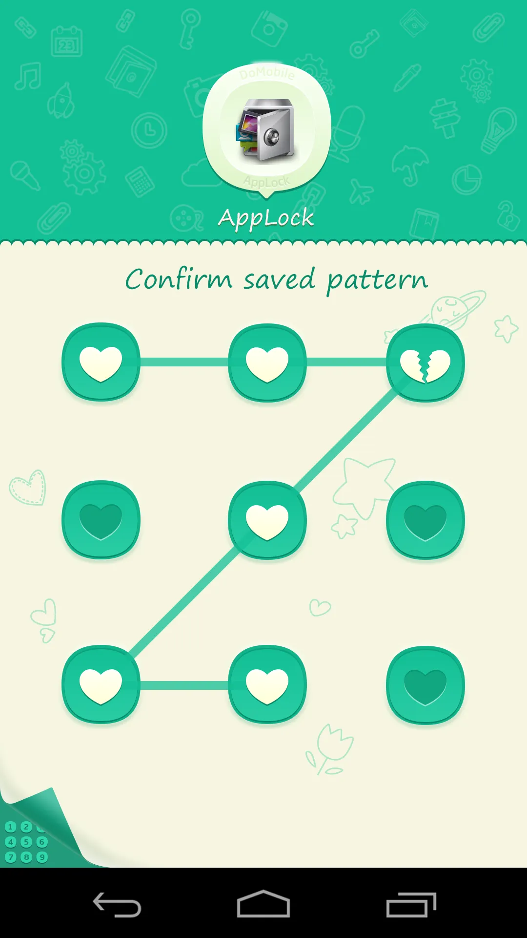 AppLock Theme Green | Indus Appstore | Screenshot