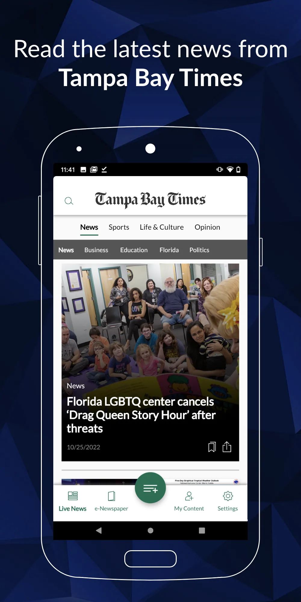Tampa Bay Times e-Newspaper | Indus Appstore | Screenshot