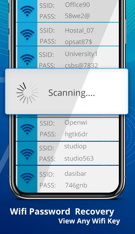 WiFi Password key Recovery | Indus Appstore | Screenshot