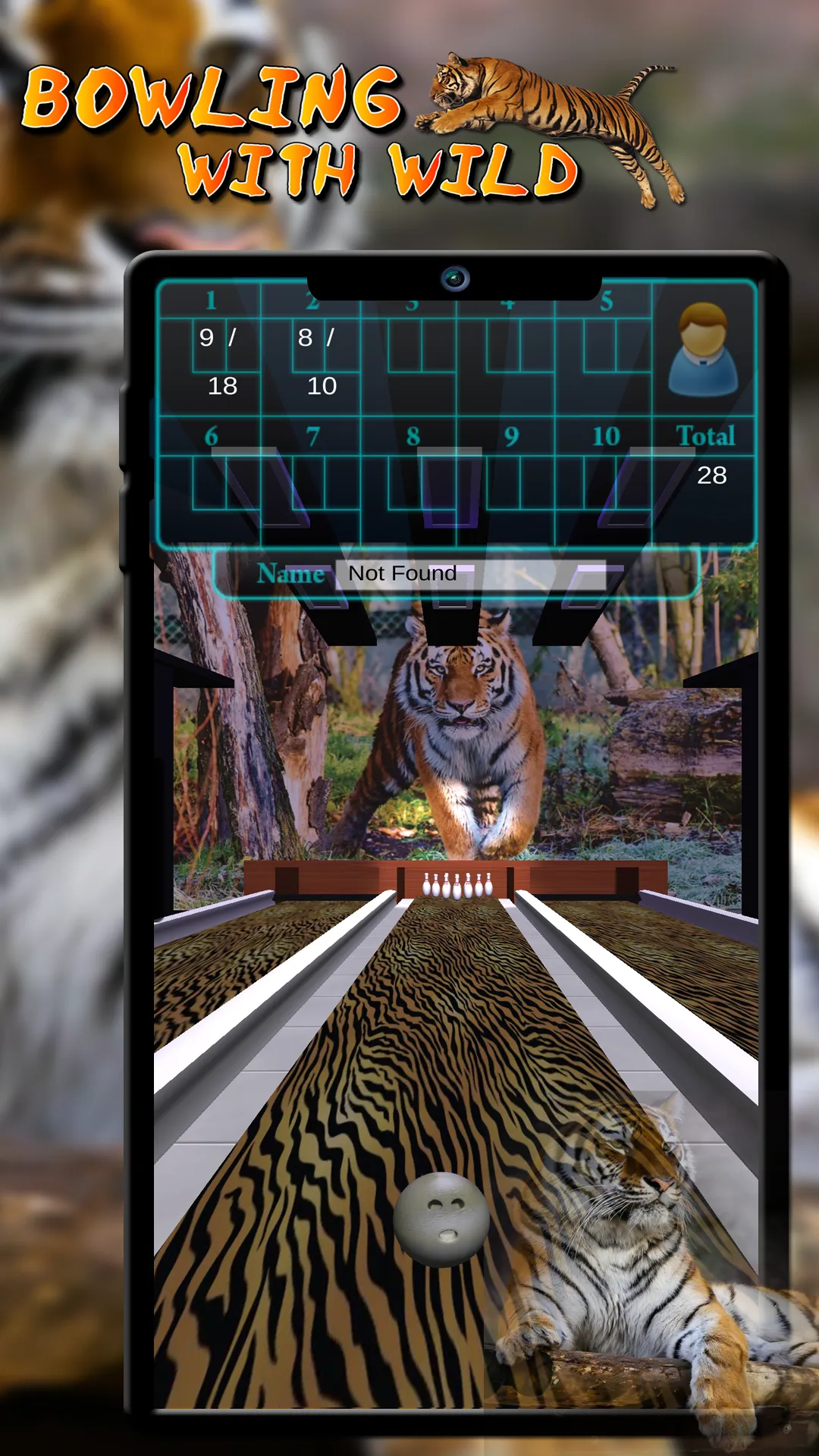 Bowling with Wild | Indus Appstore | Screenshot