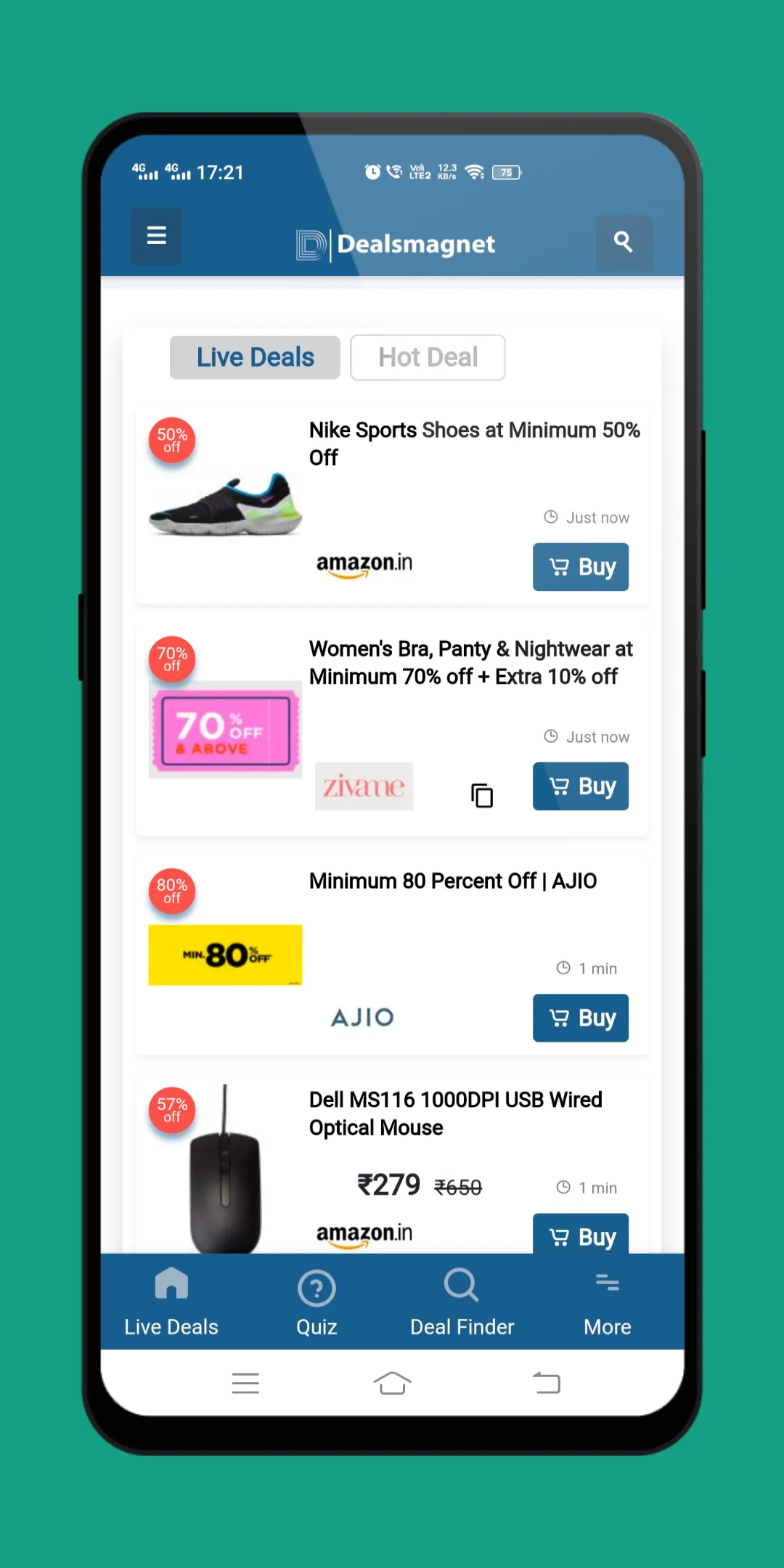 Dealsmagnet Deals App | Indus Appstore | Screenshot