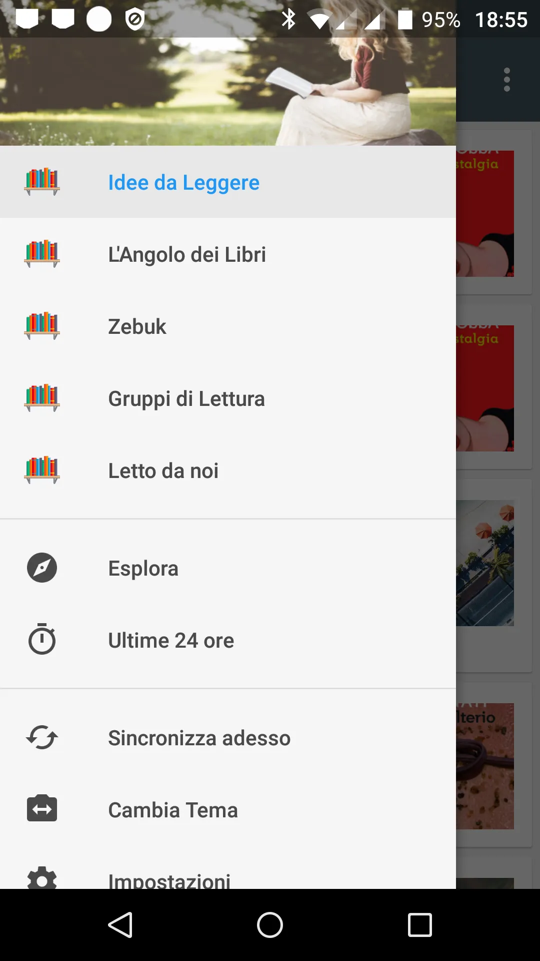 Libri Recensioni | Indus Appstore | Screenshot