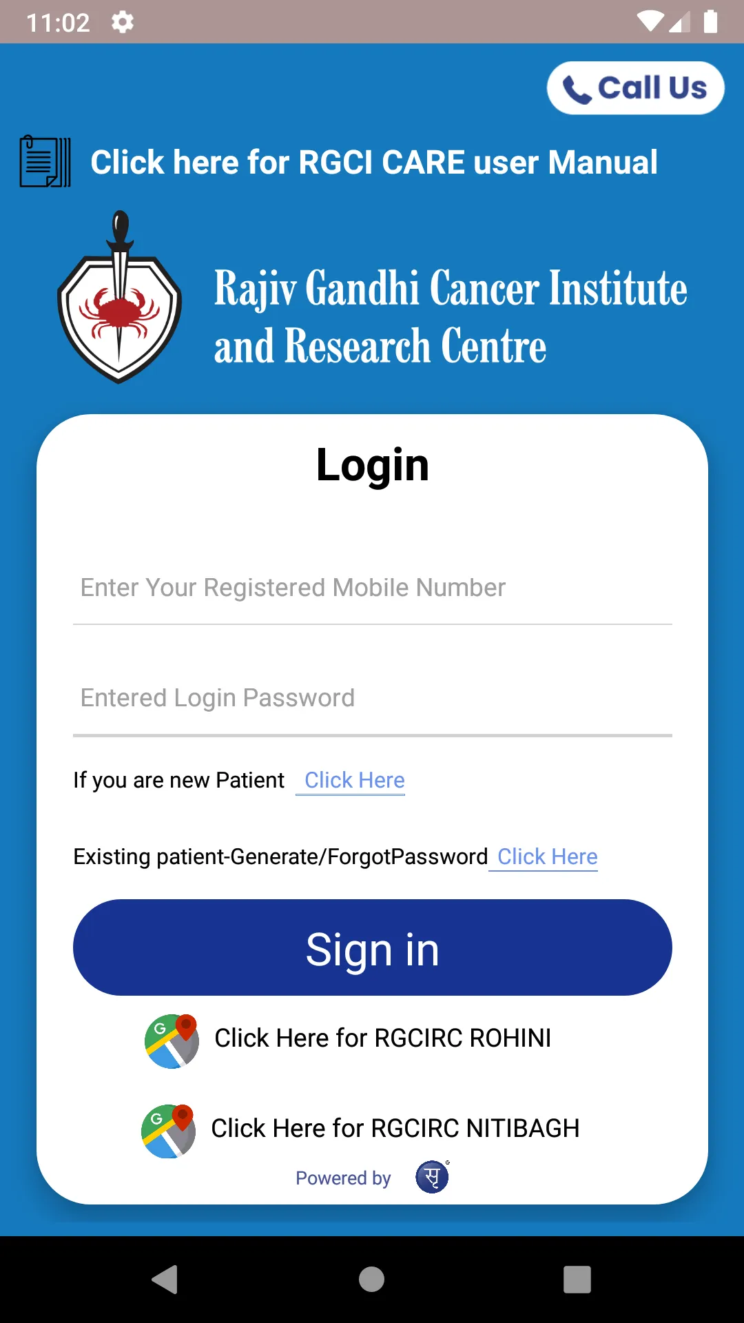 RGCI Care | Indus Appstore | Screenshot