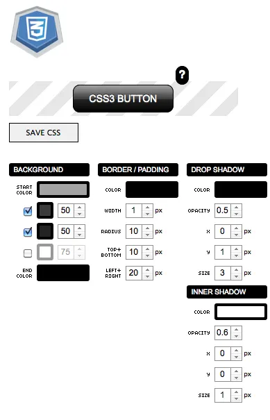 CSS3 Button Generator | Indus Appstore | Screenshot