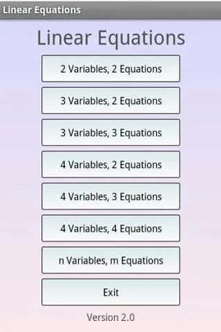 Linear Equation System Solver | Indus Appstore | Screenshot