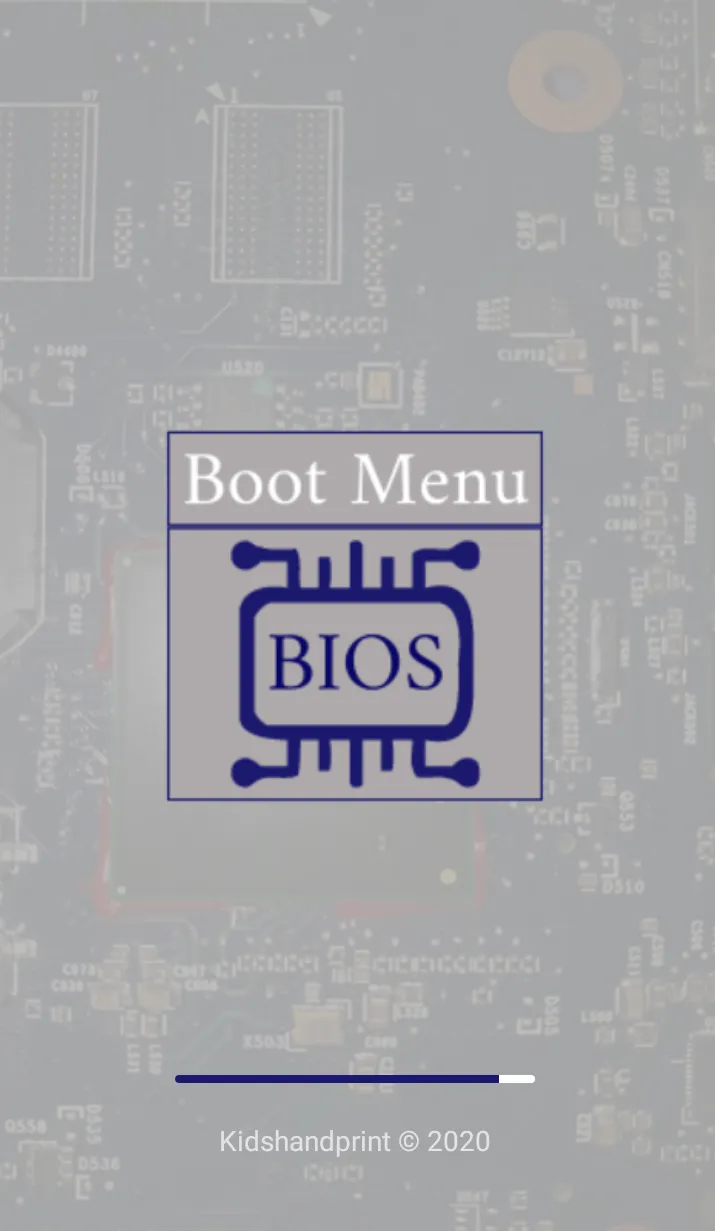 BIOS Boot Menu | Indus Appstore | Screenshot