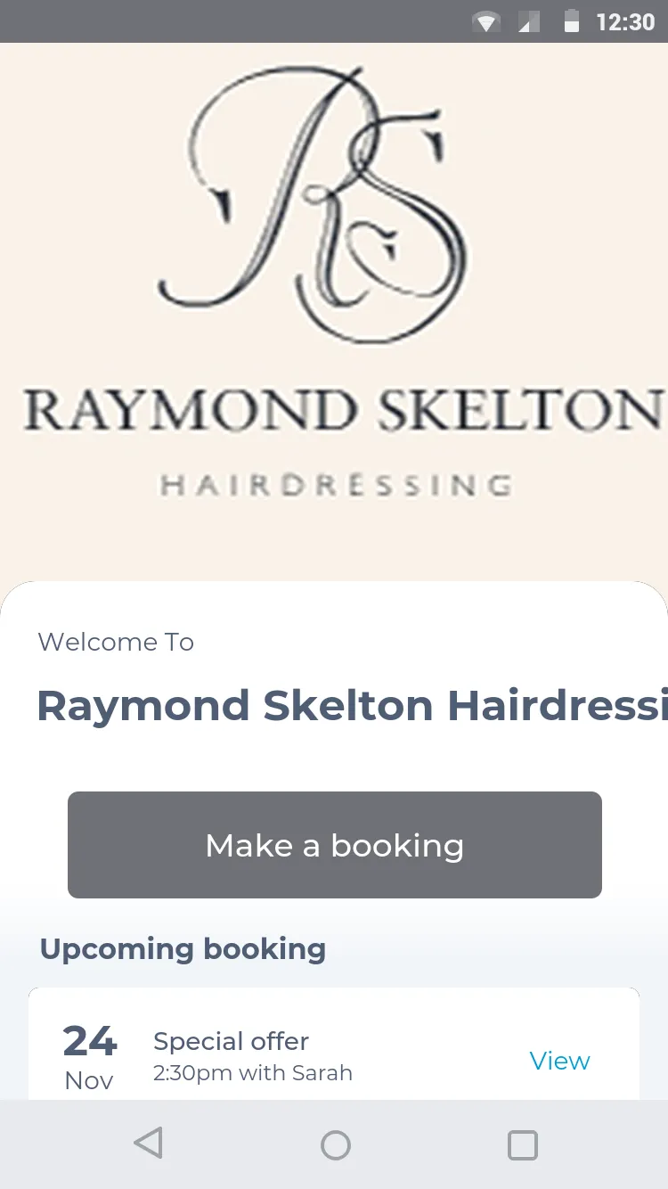 Raymond Skelton Hairdressing | Indus Appstore | Screenshot