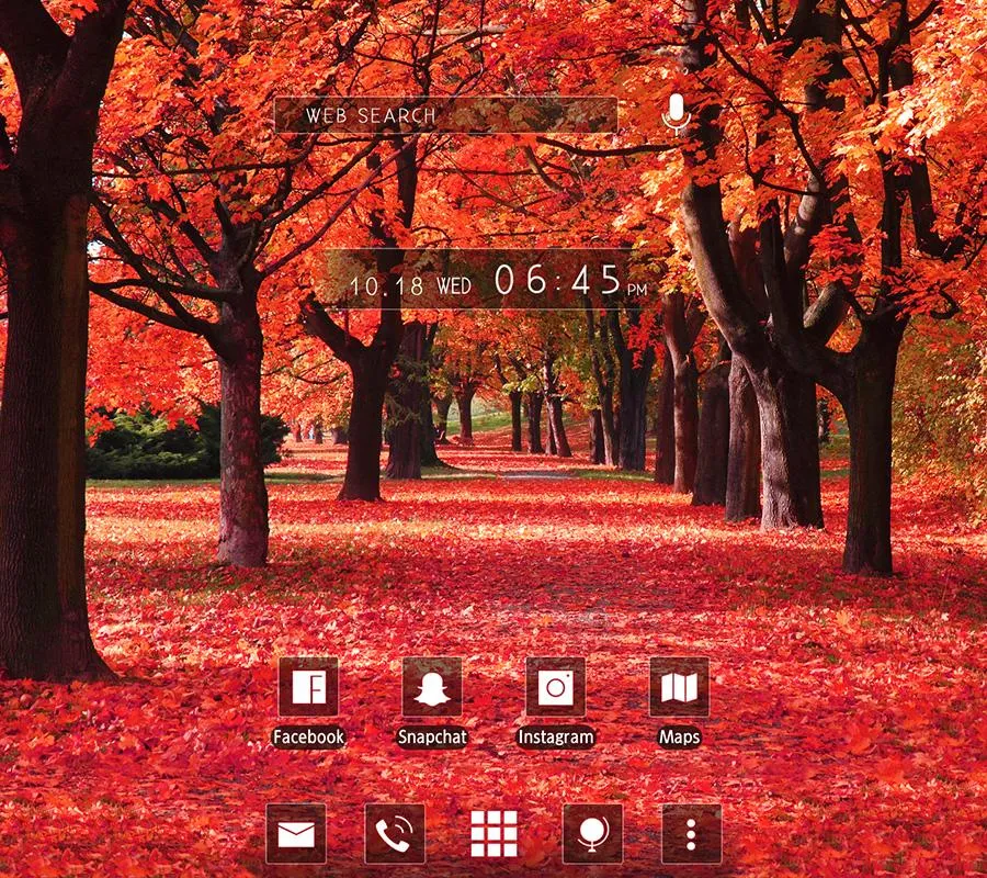 Autumn Trees Theme | Indus Appstore | Screenshot