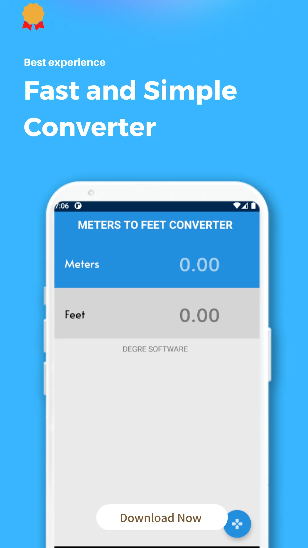 Meters to Feet Converter | Indus Appstore | Screenshot