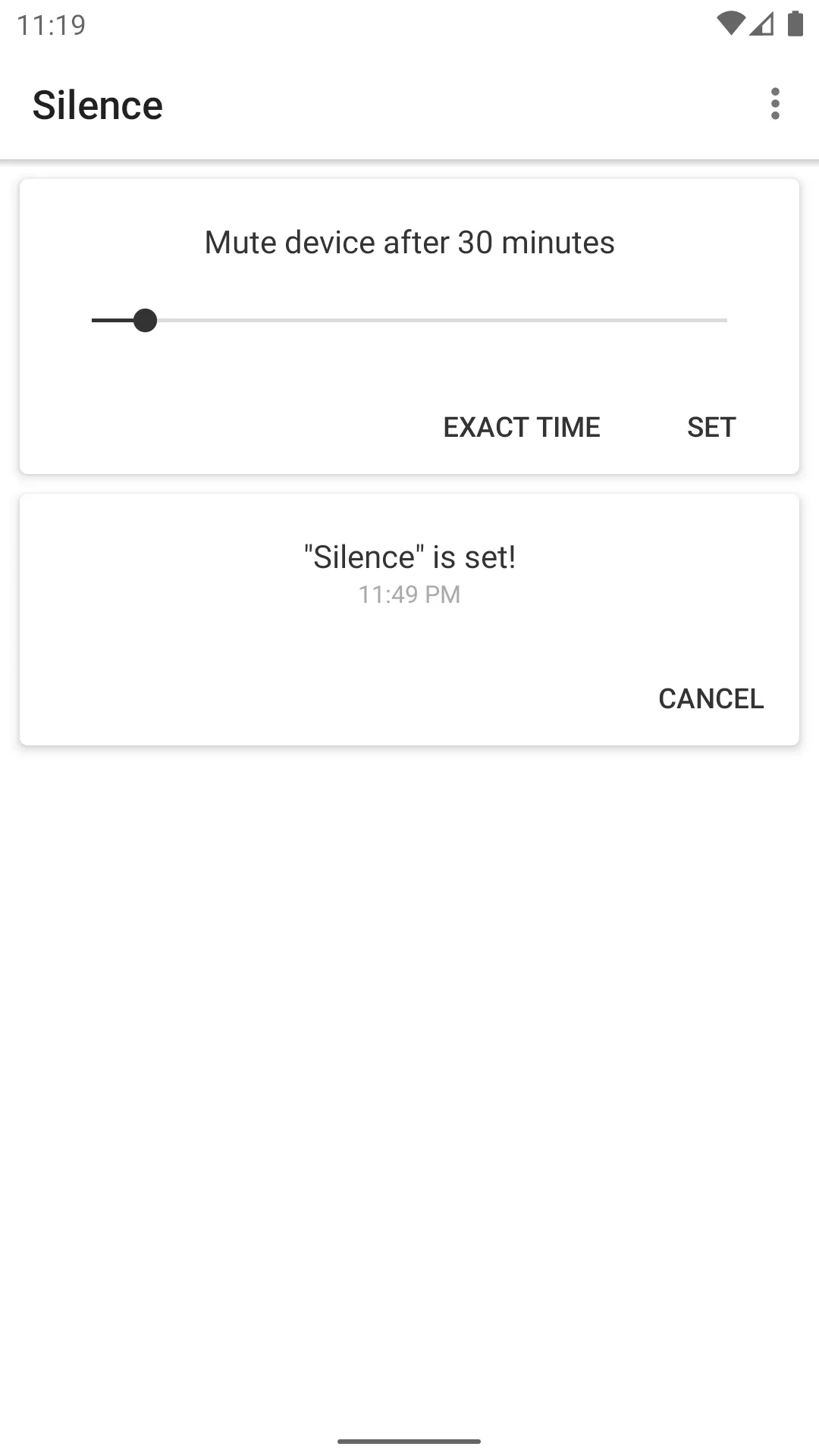 Silence - Mute Your Media | Indus Appstore | Screenshot