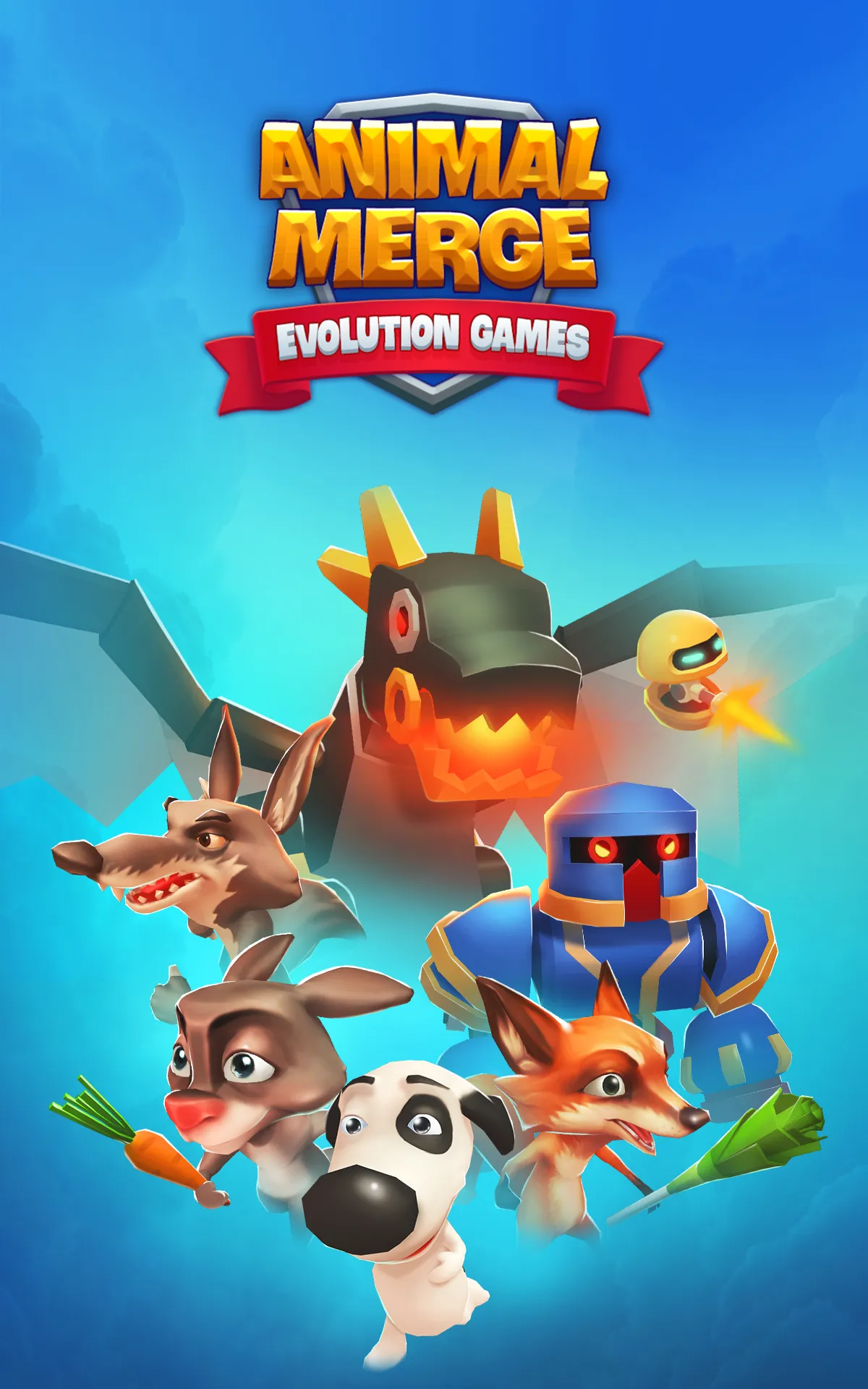 Animal Merge - Evolution Games | Indus Appstore | Screenshot