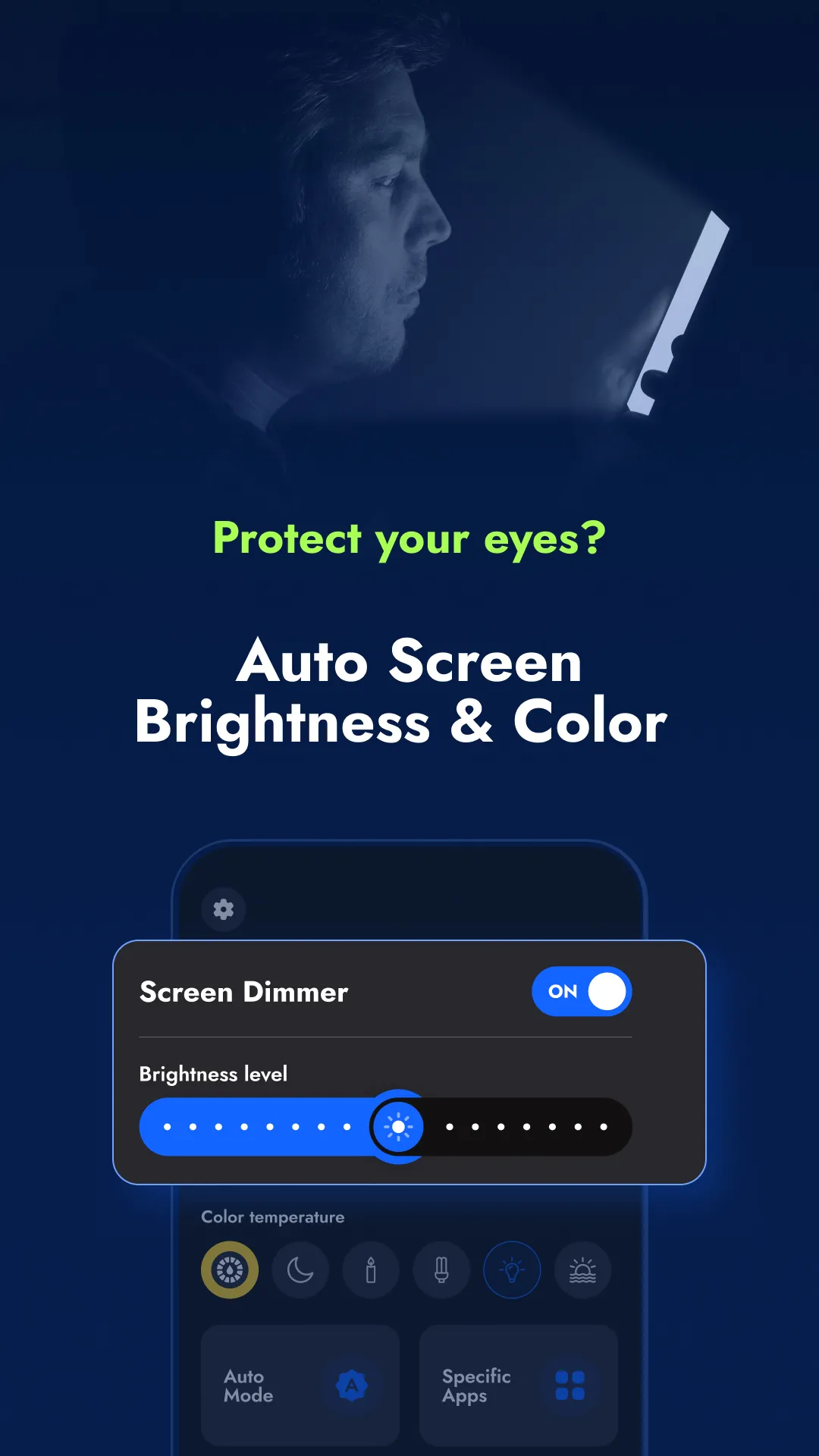 Auto Screen Brightness & Color | Indus Appstore | Screenshot