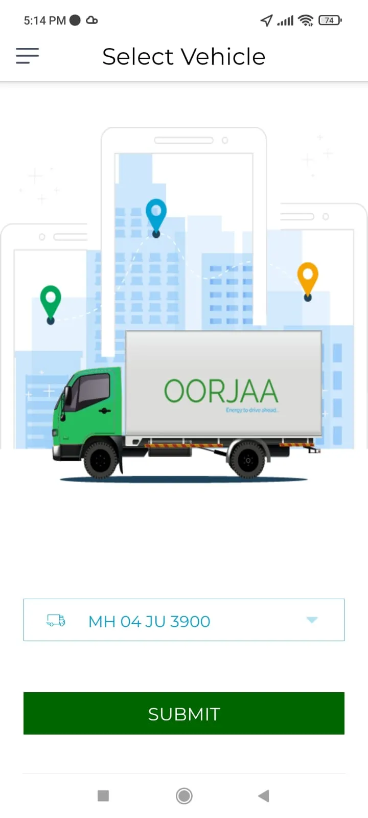 Oorjaa Delivery Partner App | Indus Appstore | Screenshot