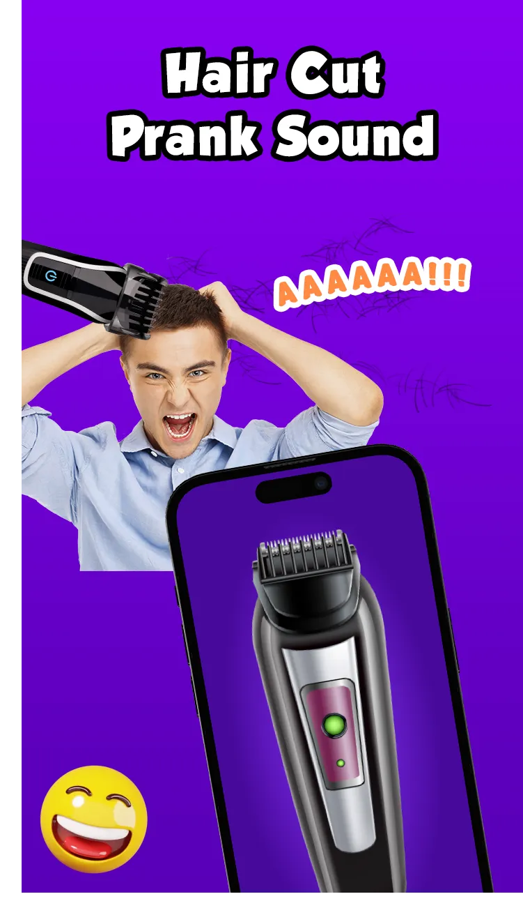 Hair Clipper Prank: Fun Sounds | Indus Appstore | Screenshot