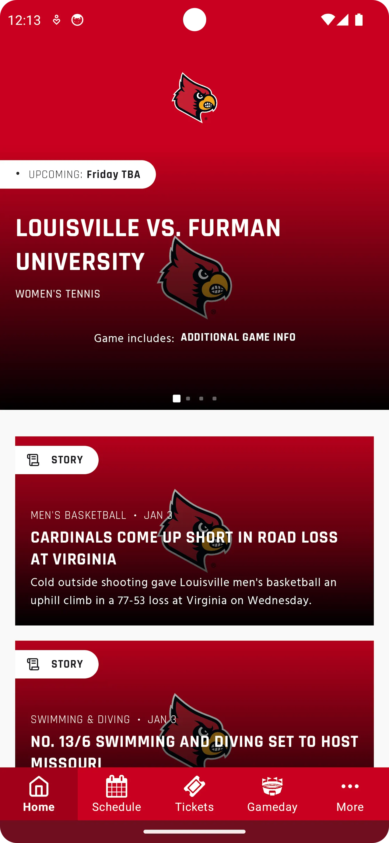 Louisville Cardinals | Indus Appstore | Screenshot