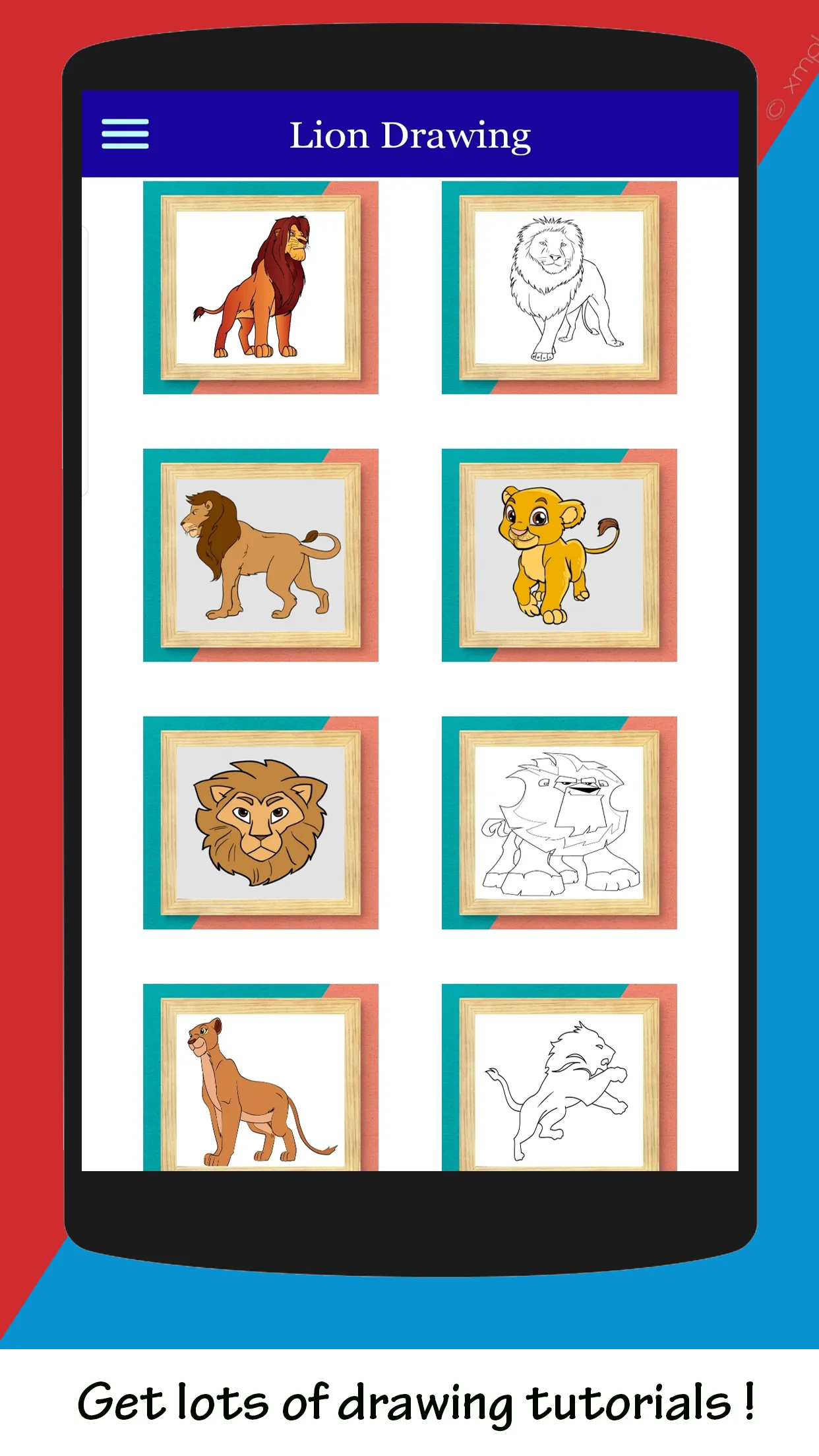 How to Draw Lion Step by Step | Indus Appstore | Screenshot