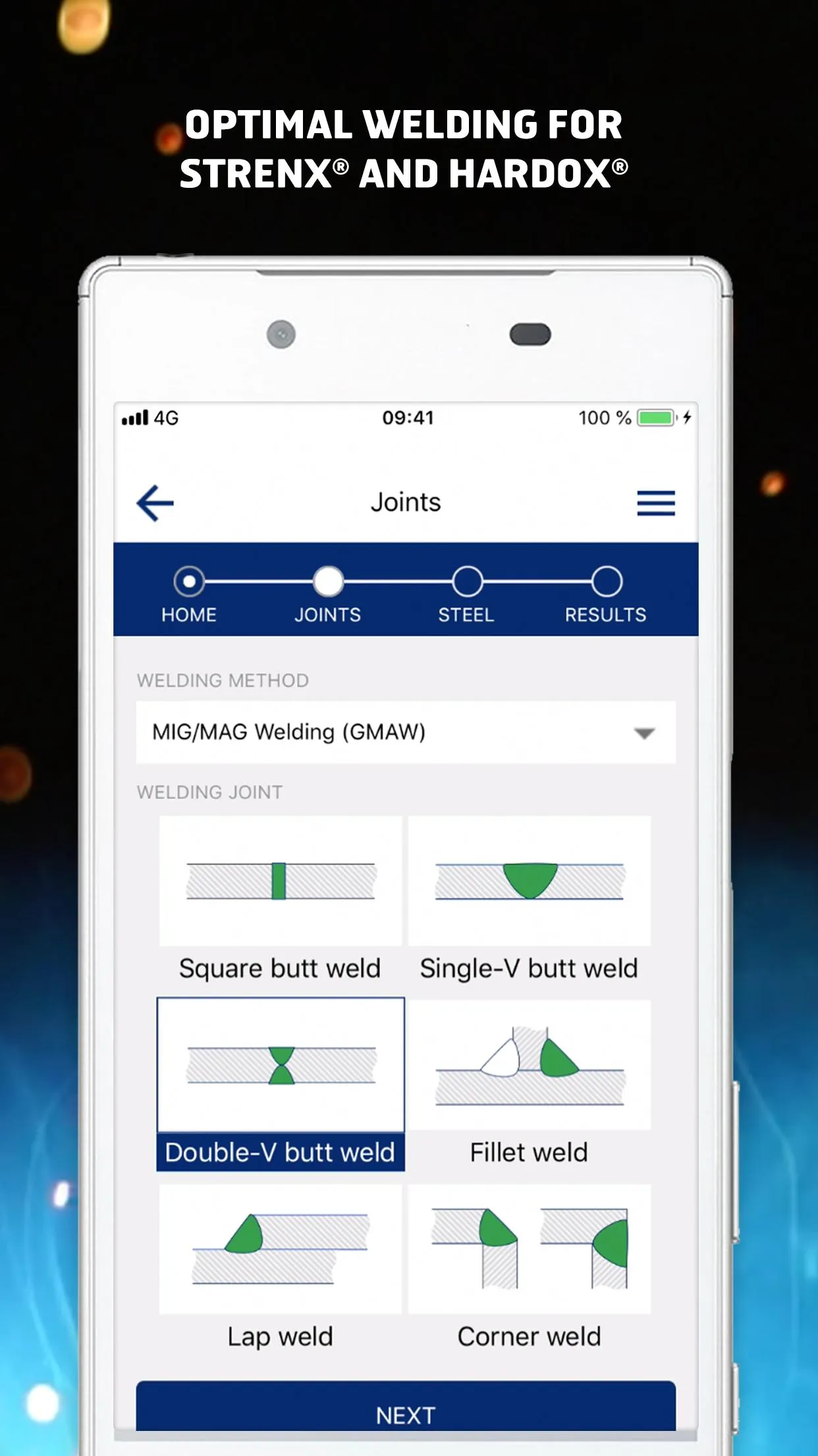 SSAB WeldCalc | Indus Appstore | Screenshot