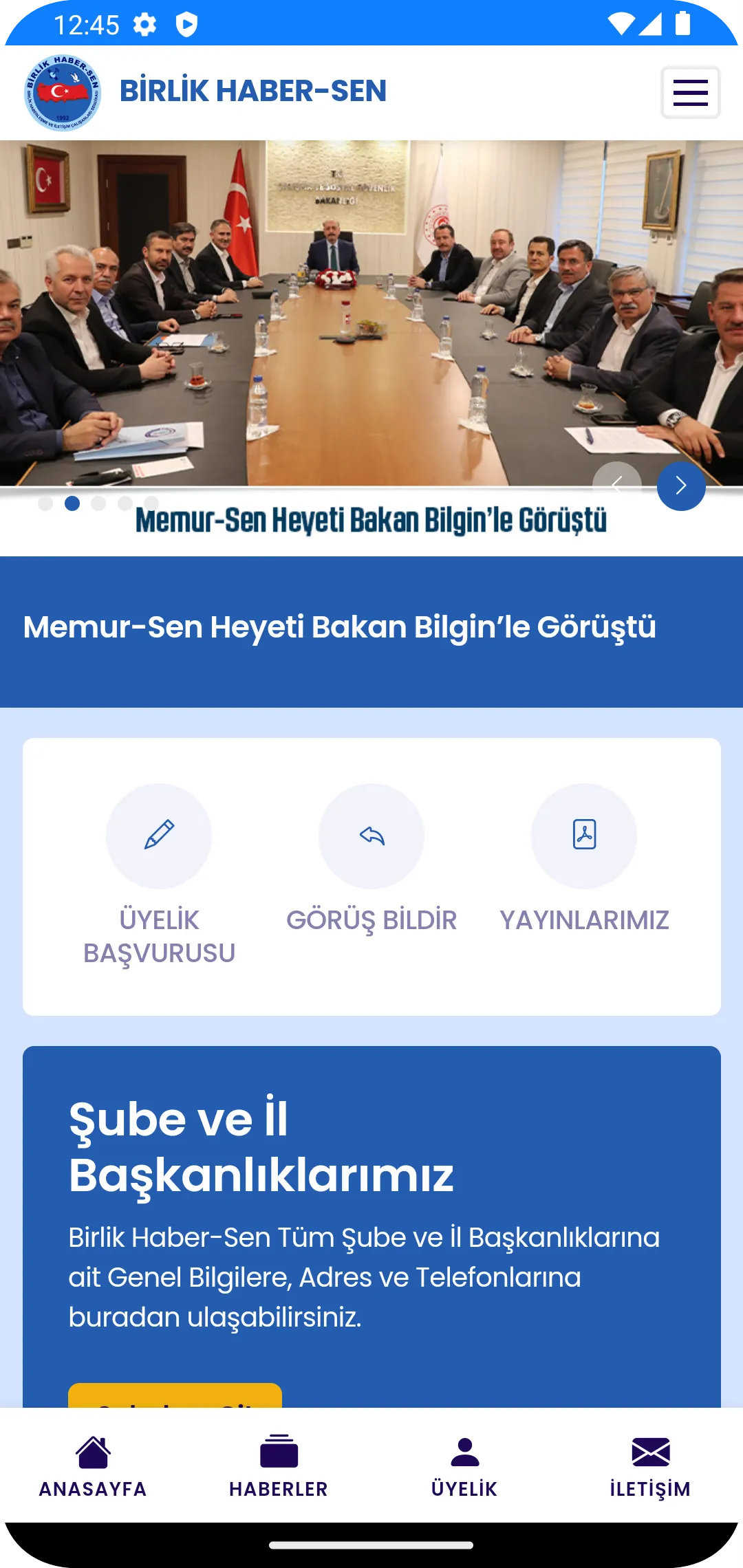 Birlik Haber-Sen | Indus Appstore | Screenshot