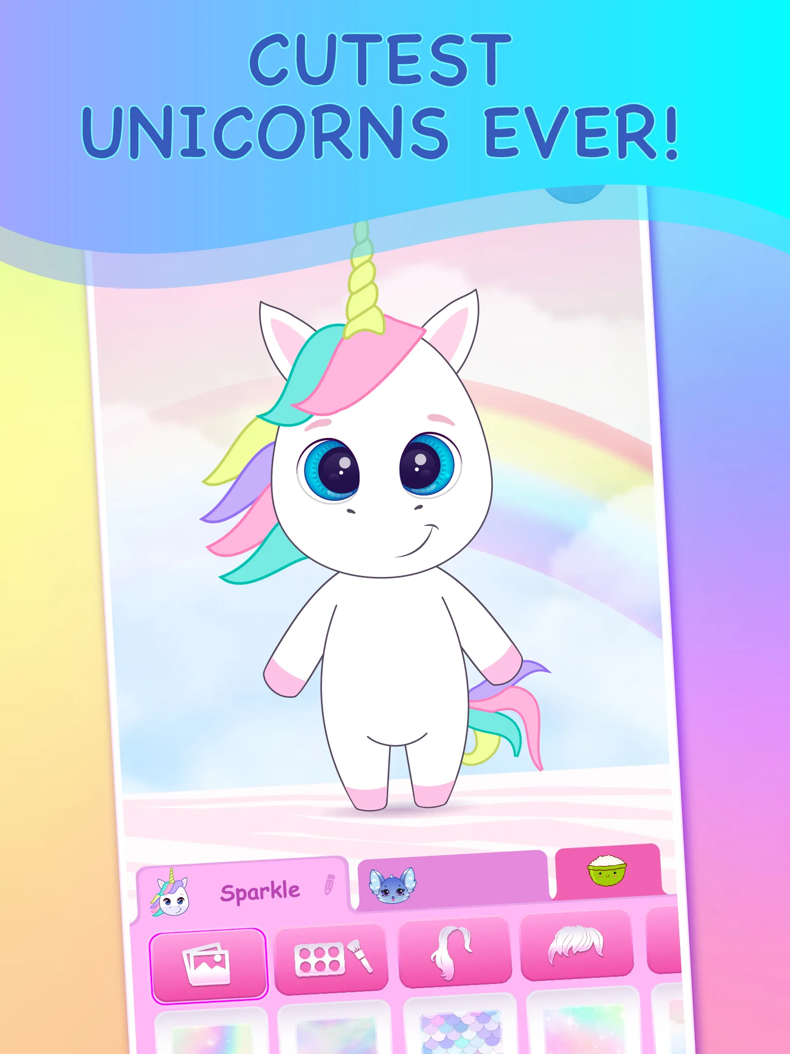 Unicorn Dress Up Avatar Maker | Indus Appstore | Screenshot