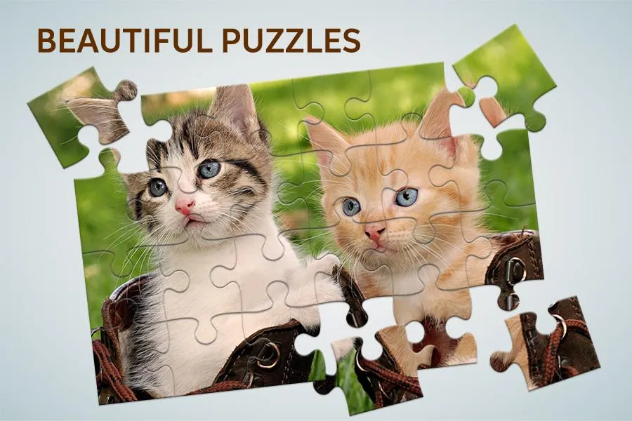 Cats & Dogs Jigsaw Puzzles | Indus Appstore | Screenshot